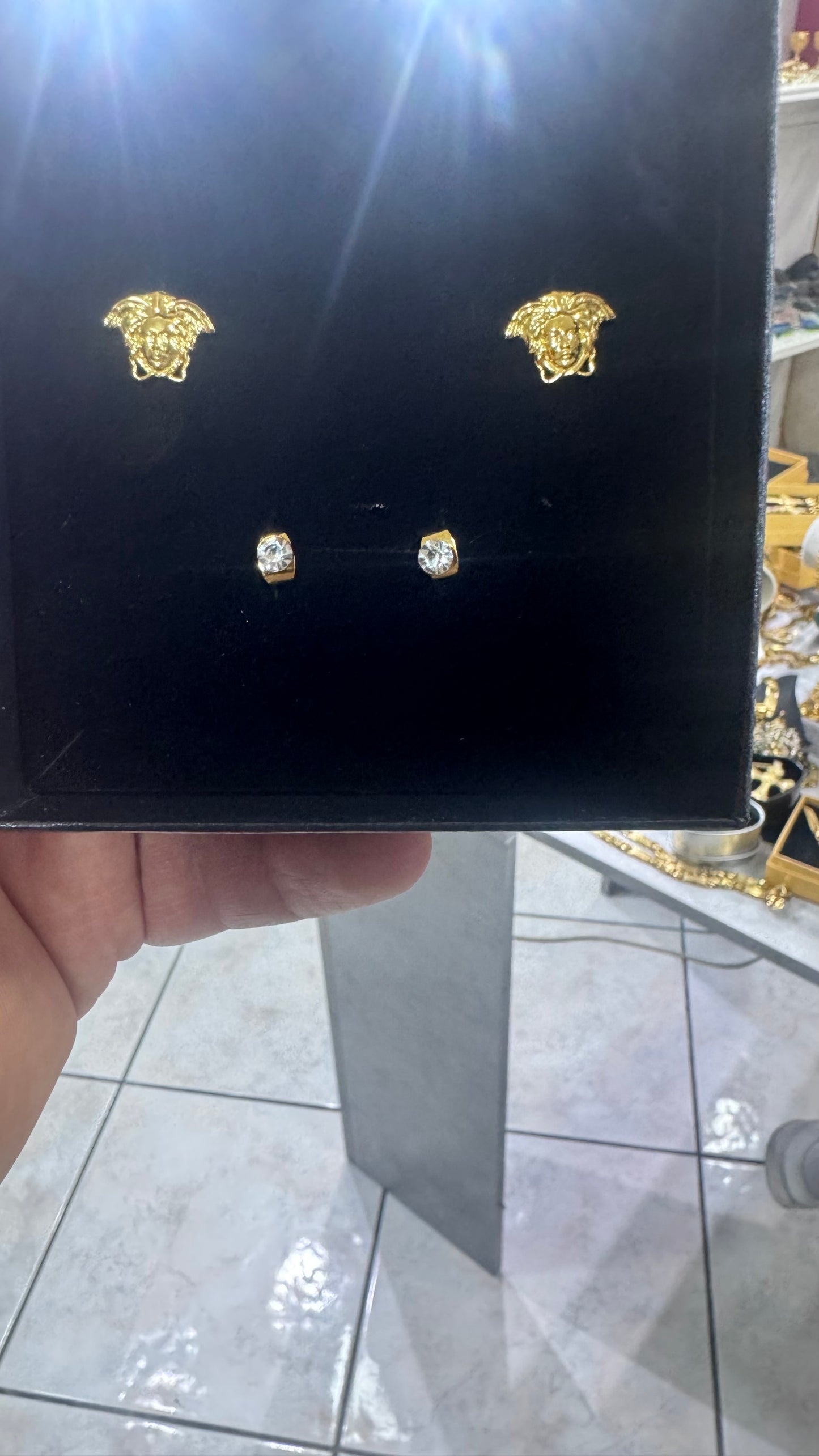 Orecchini unisex argento*25