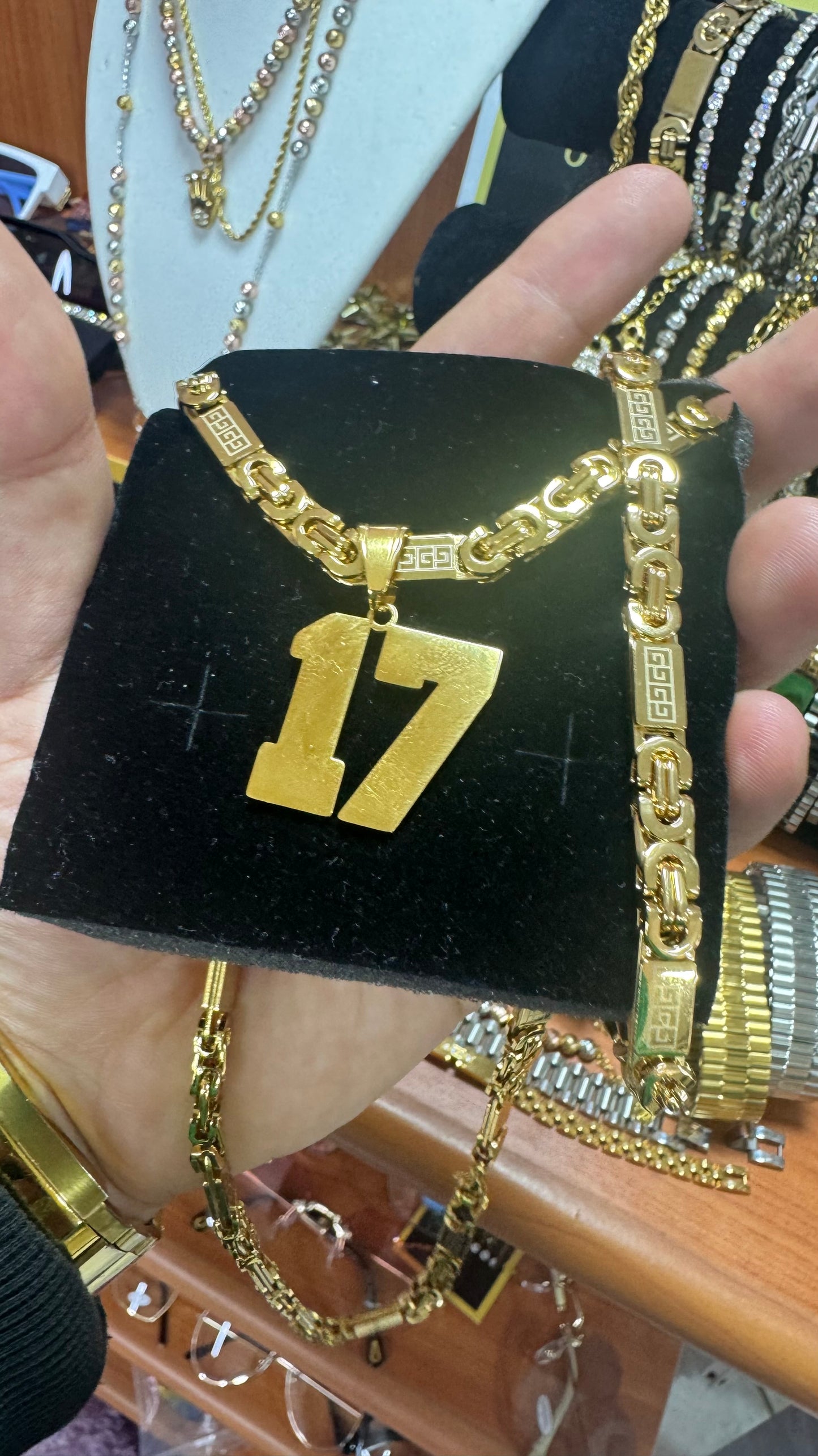 Combo kit acciaio oro *88
