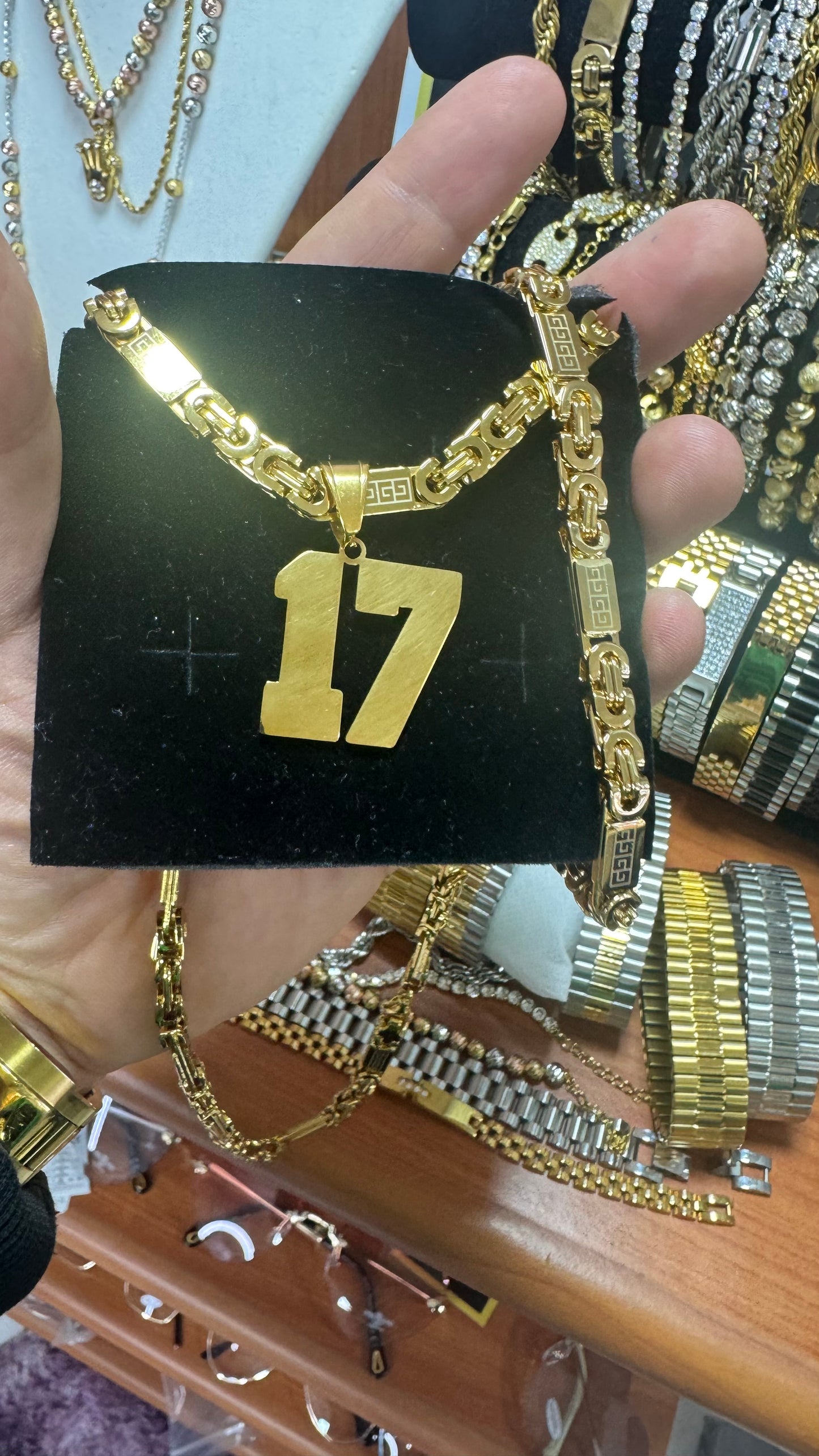 Combo kit acciaio oro *88