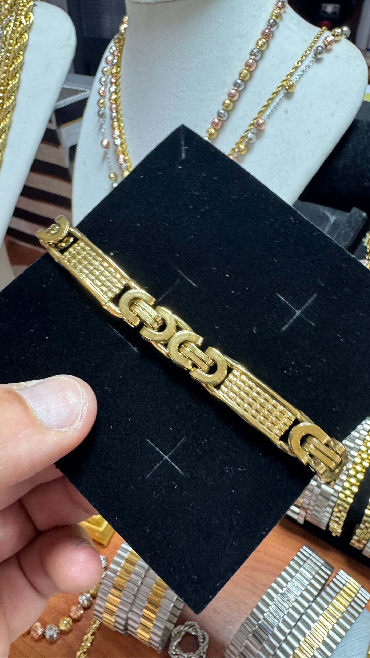 Bracciale acciaio *18