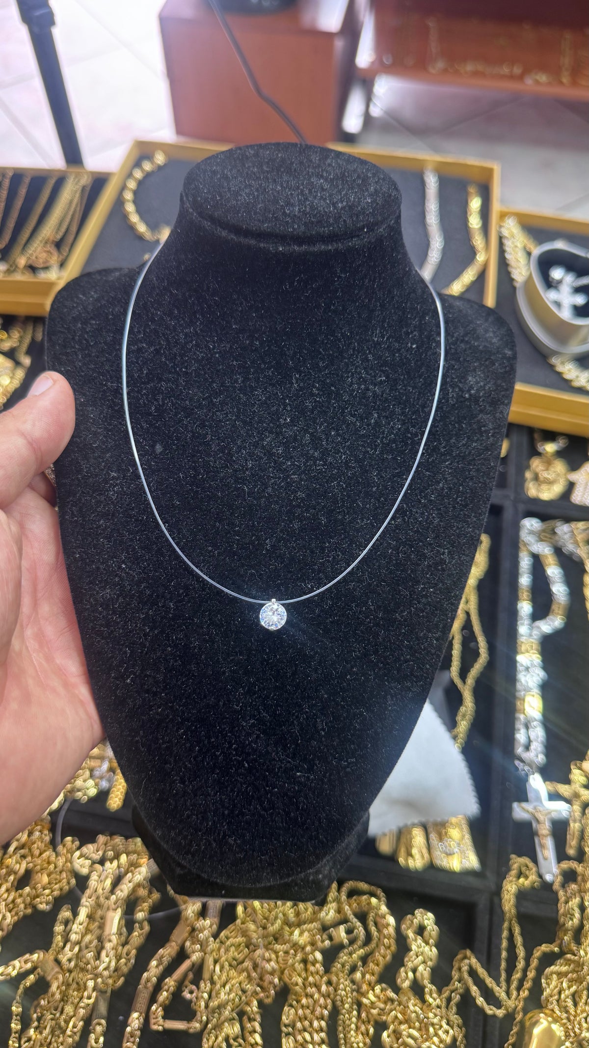 Punto luce con filo elegante *4636