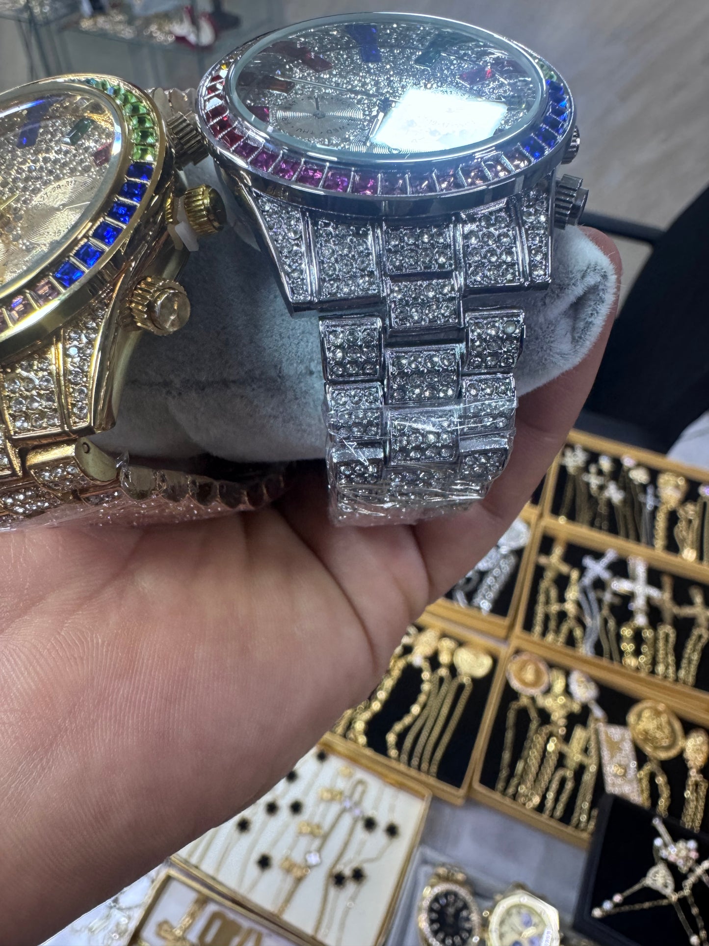 Orologio diamond argento *37