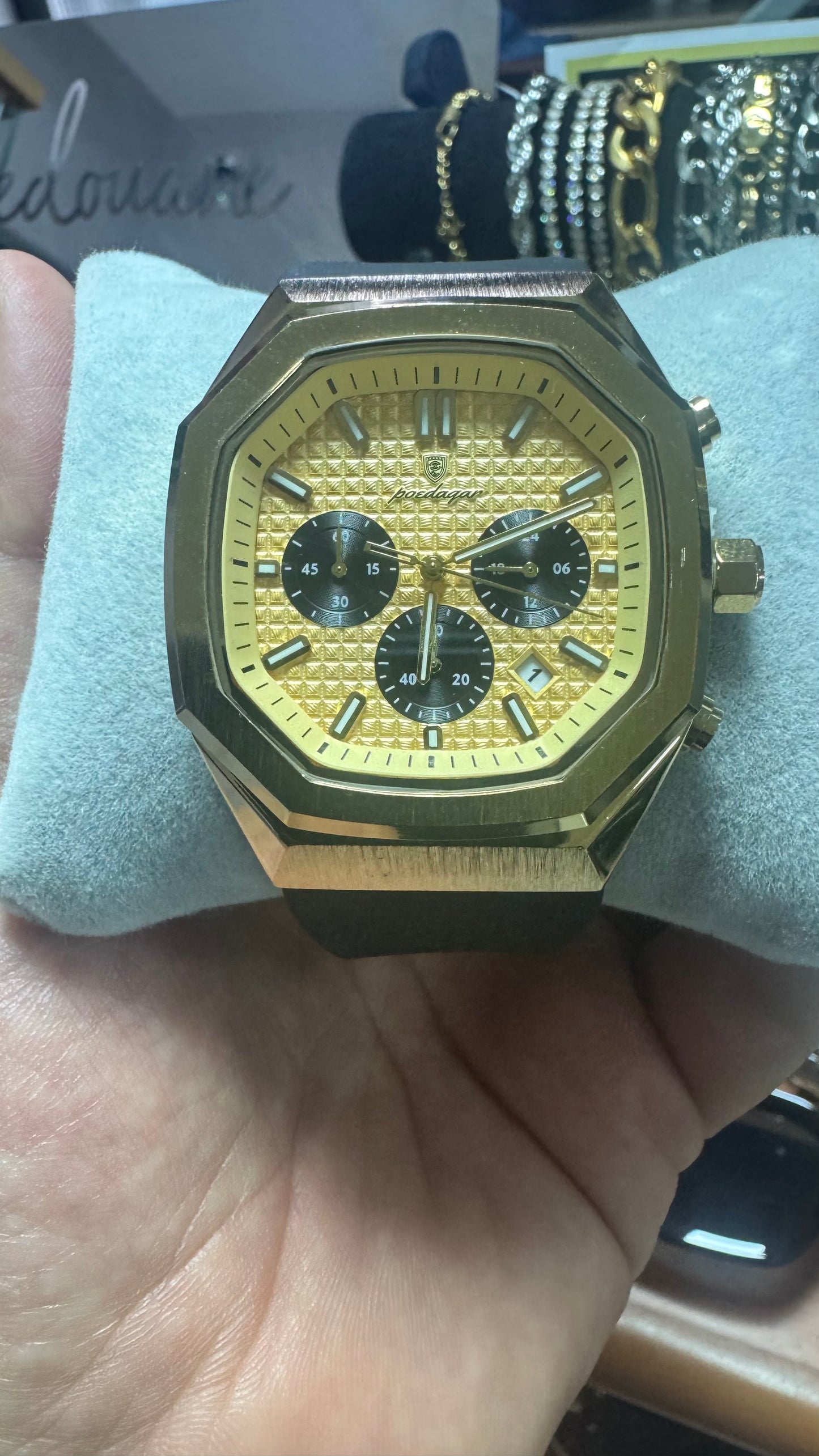 Orologio acciaio oro *31