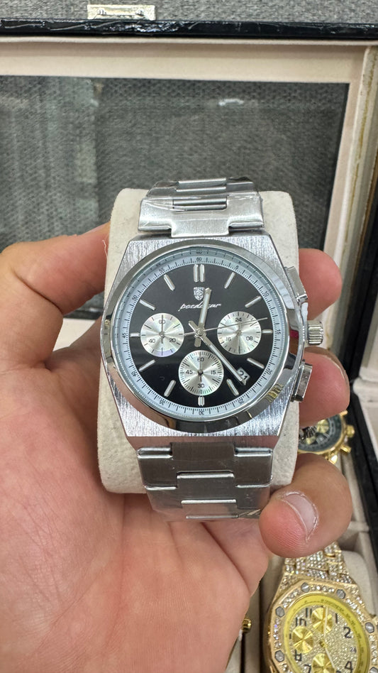 Orologio acciaio argento *23