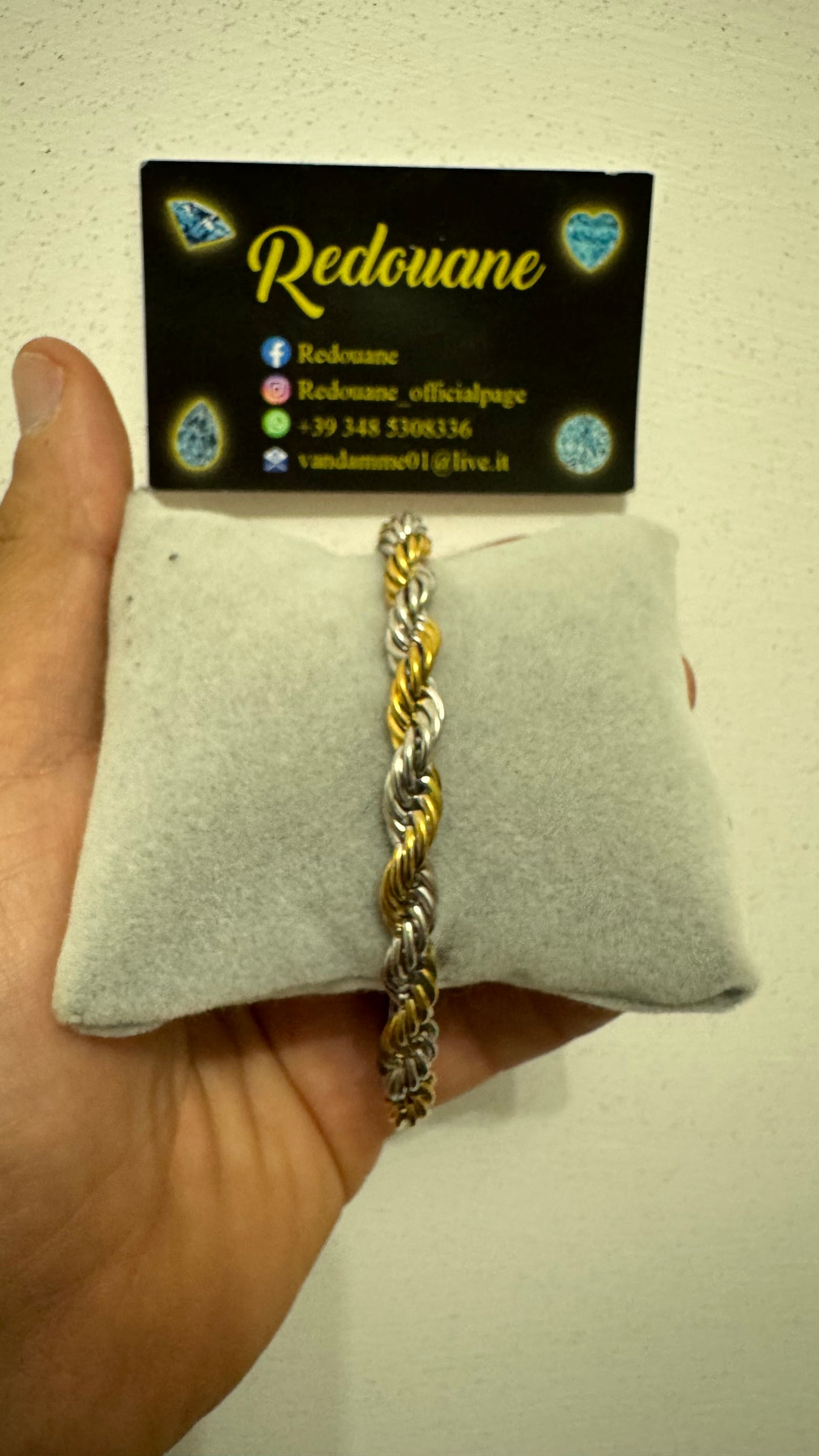 Bracciale acciaio unisex *24
