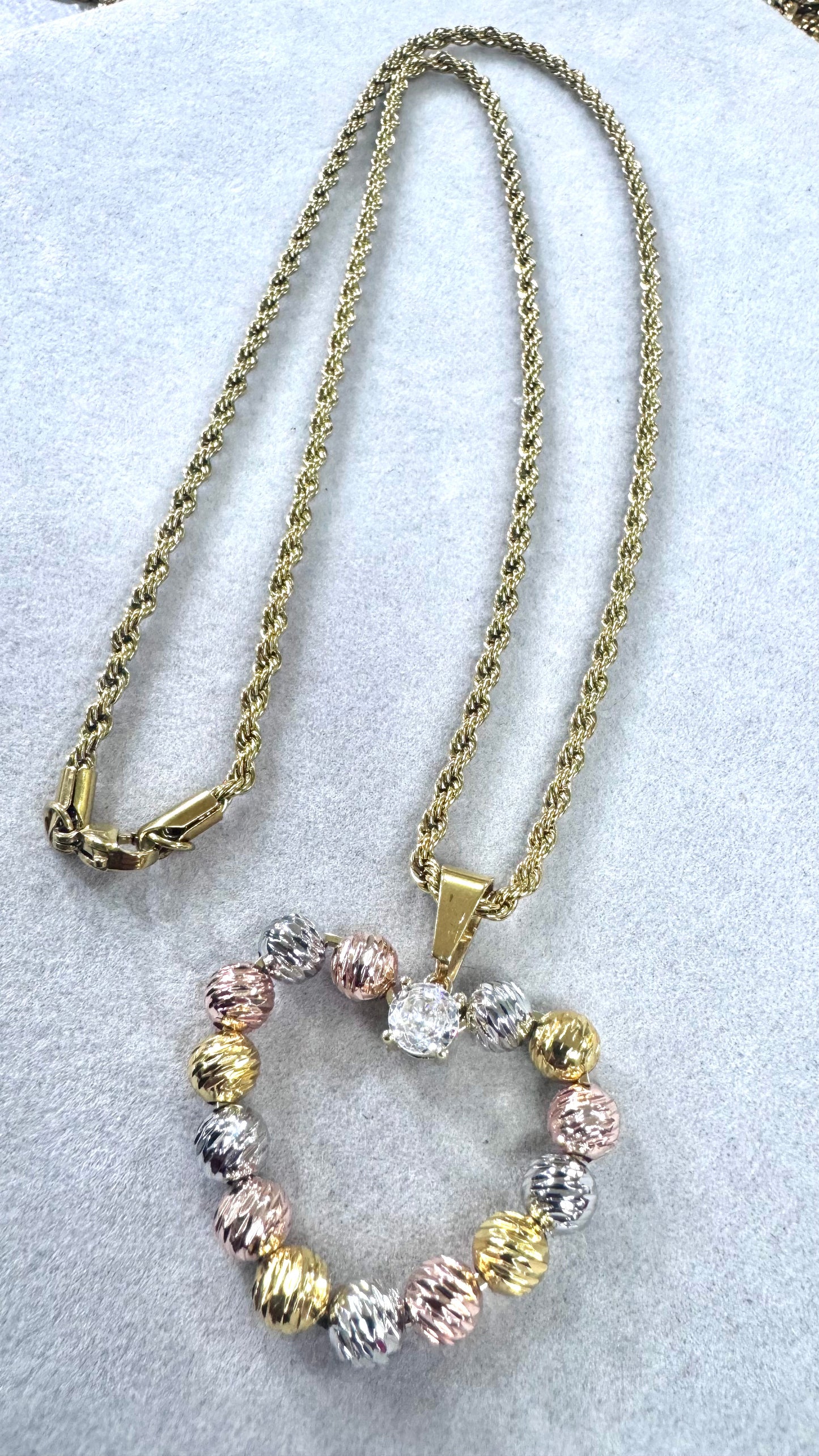 Collana con cuore *108
