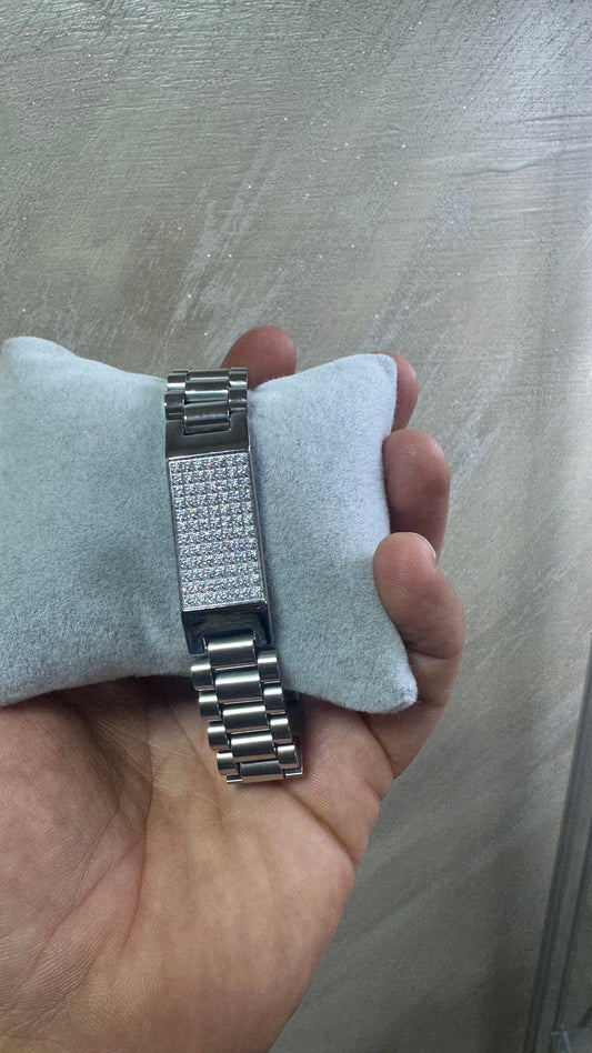 Bracciale president Diamond acciaio *40