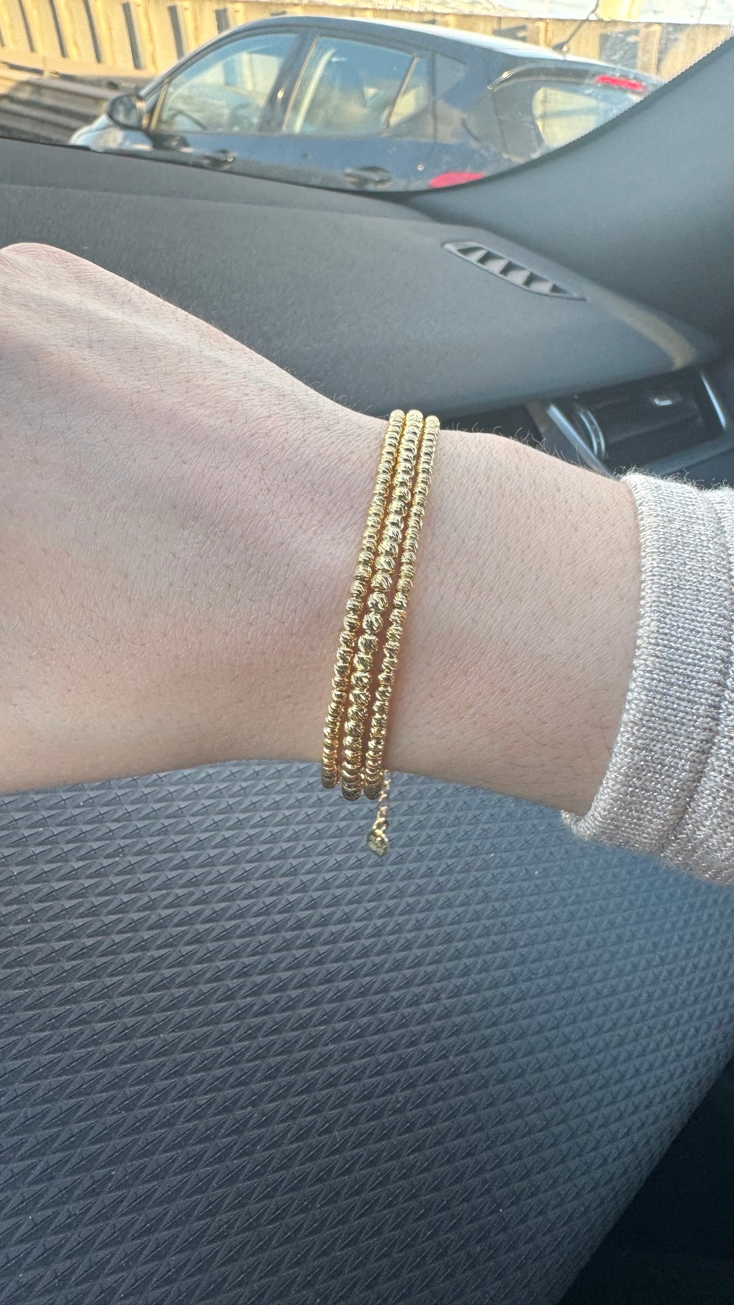 Bracciale martellato argento 925 *001