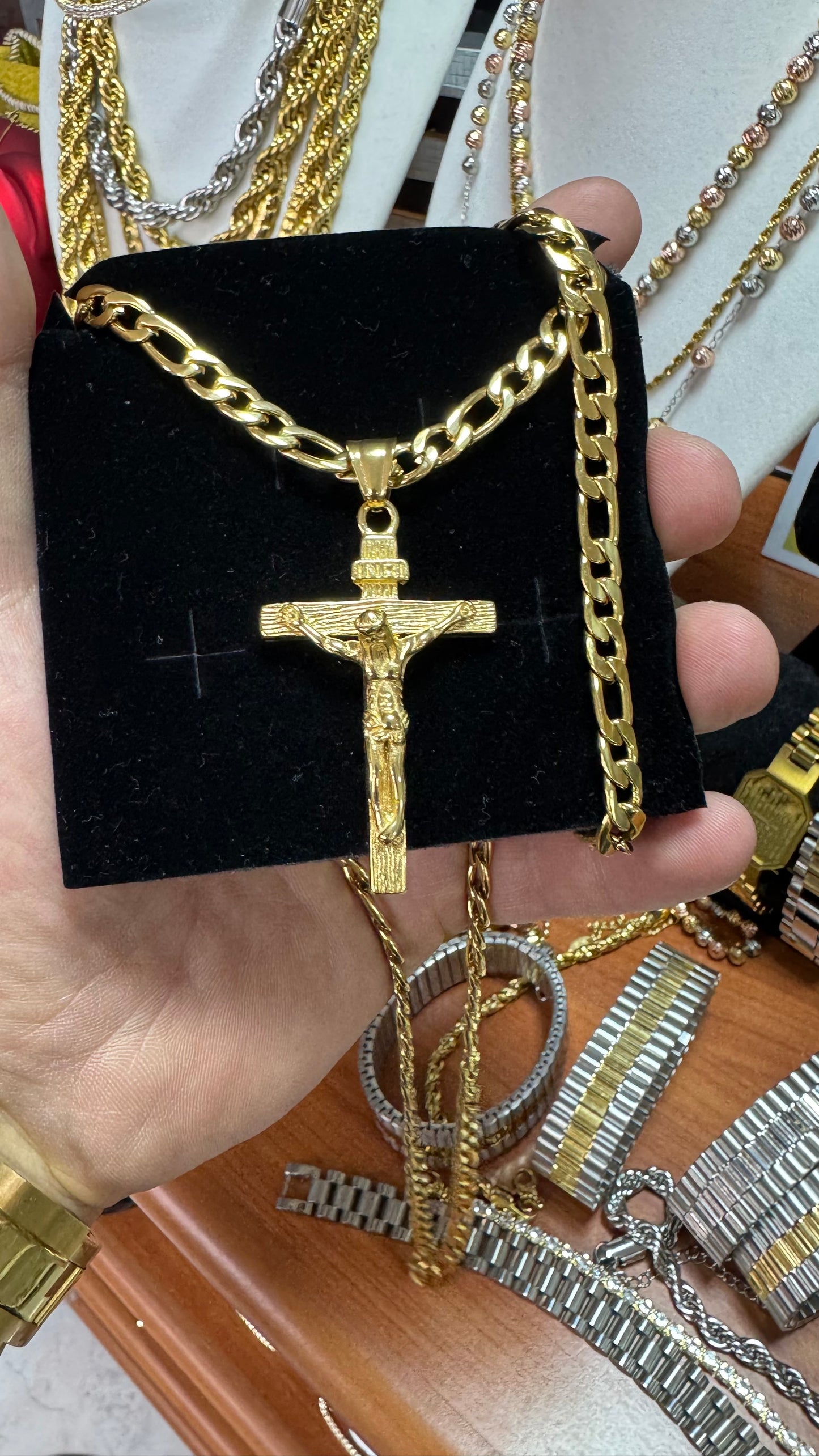 Combo kit acciaio oro *71