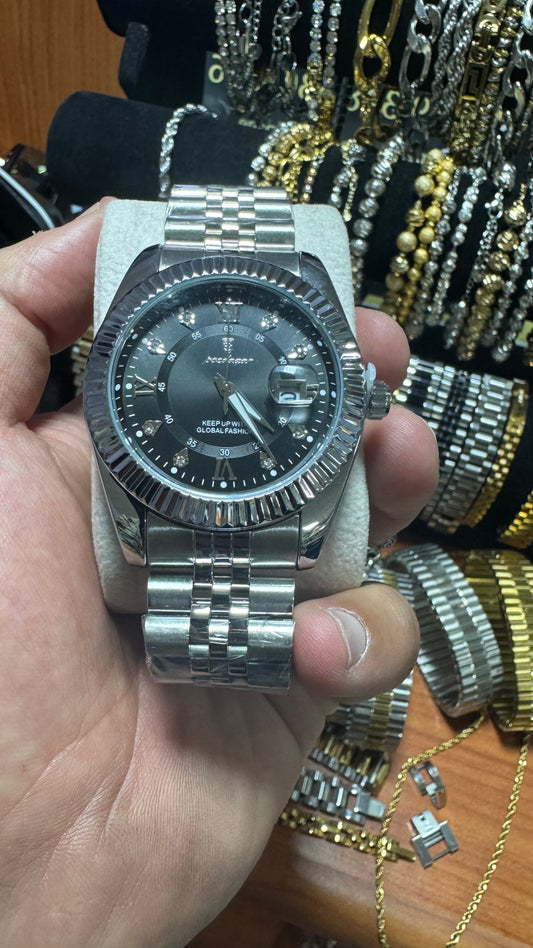 Orologio acciaio argento *21