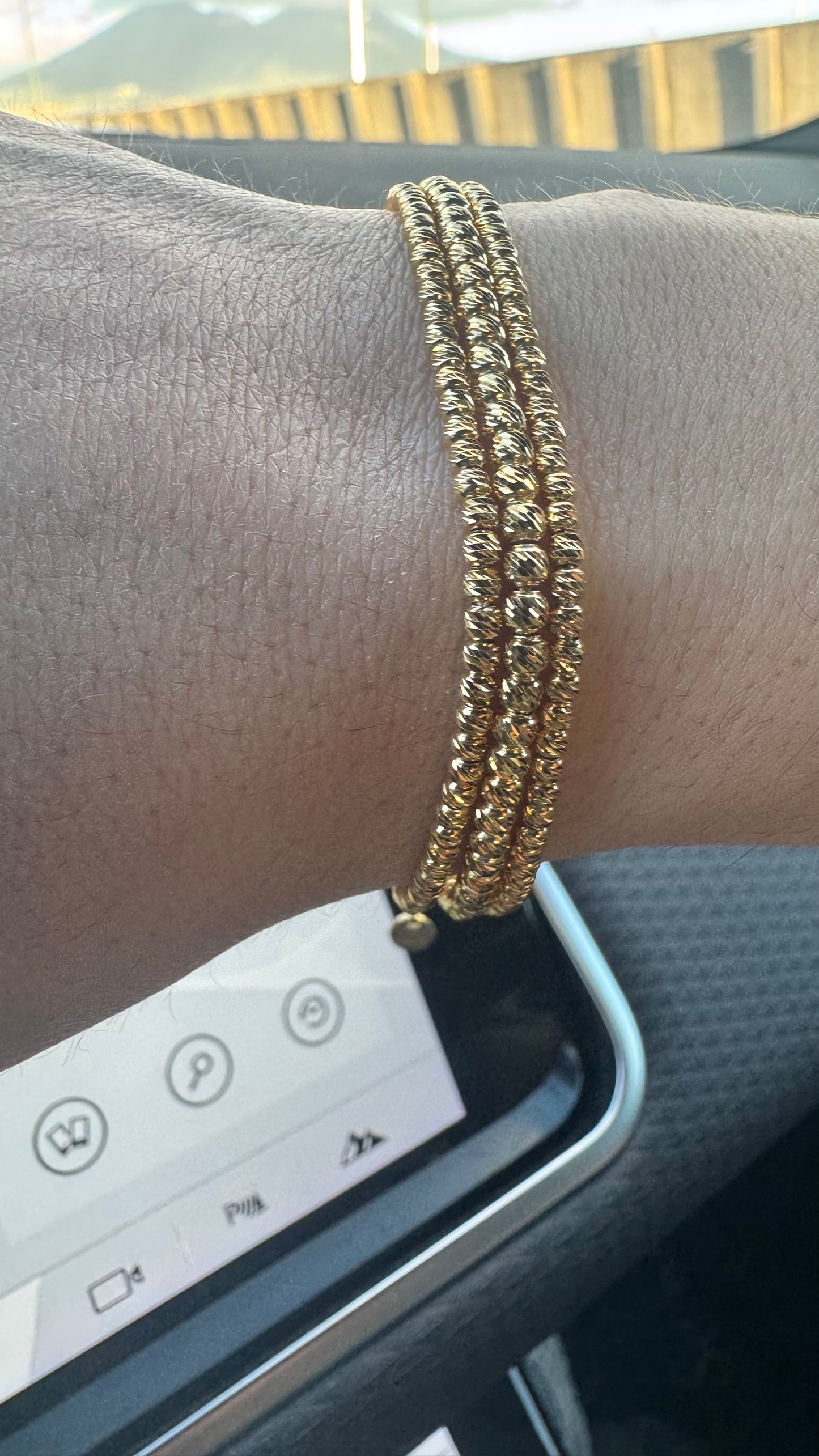Bracciale martellato argento 925 *001