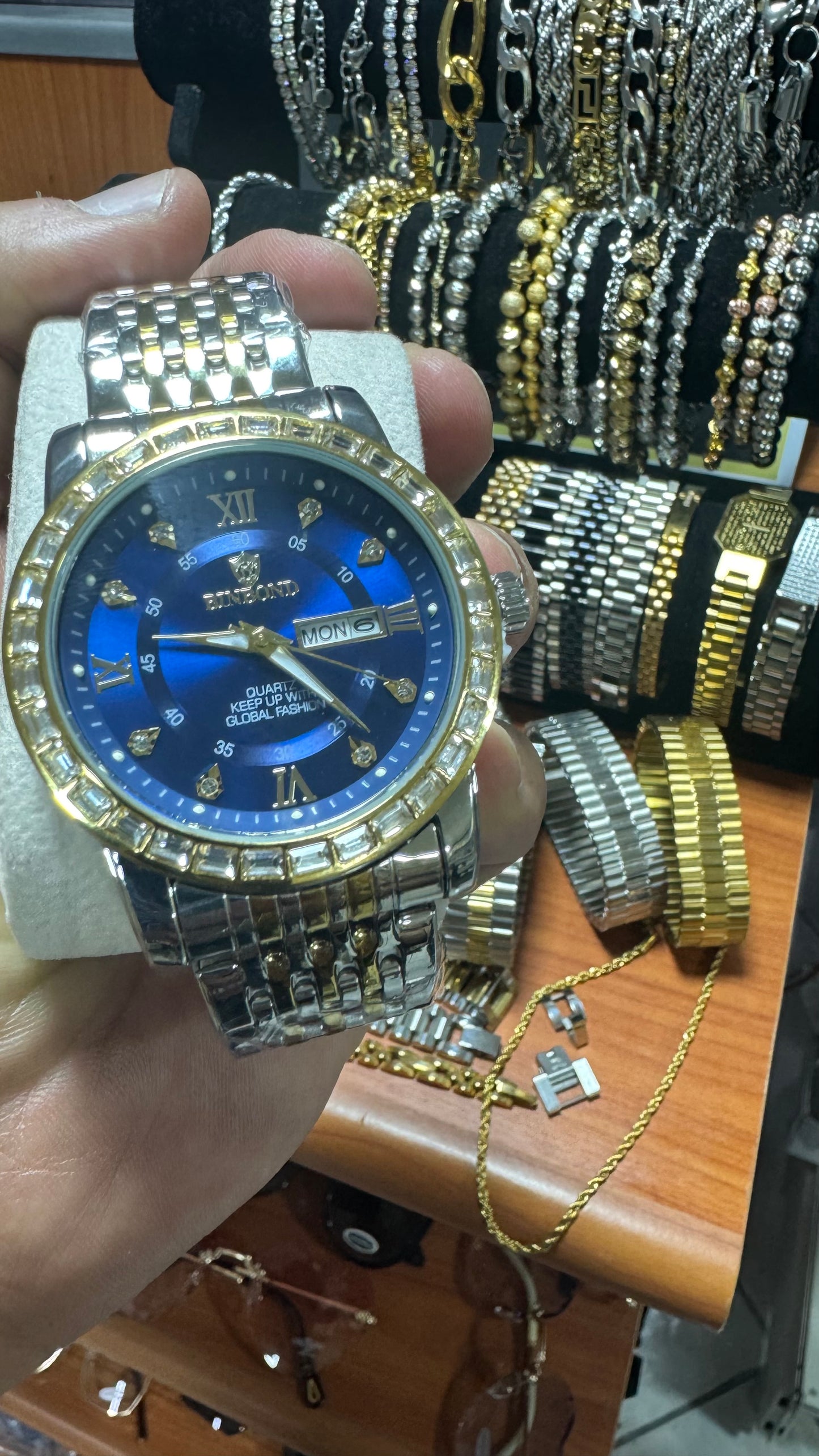 Orologio acciaio oro *20