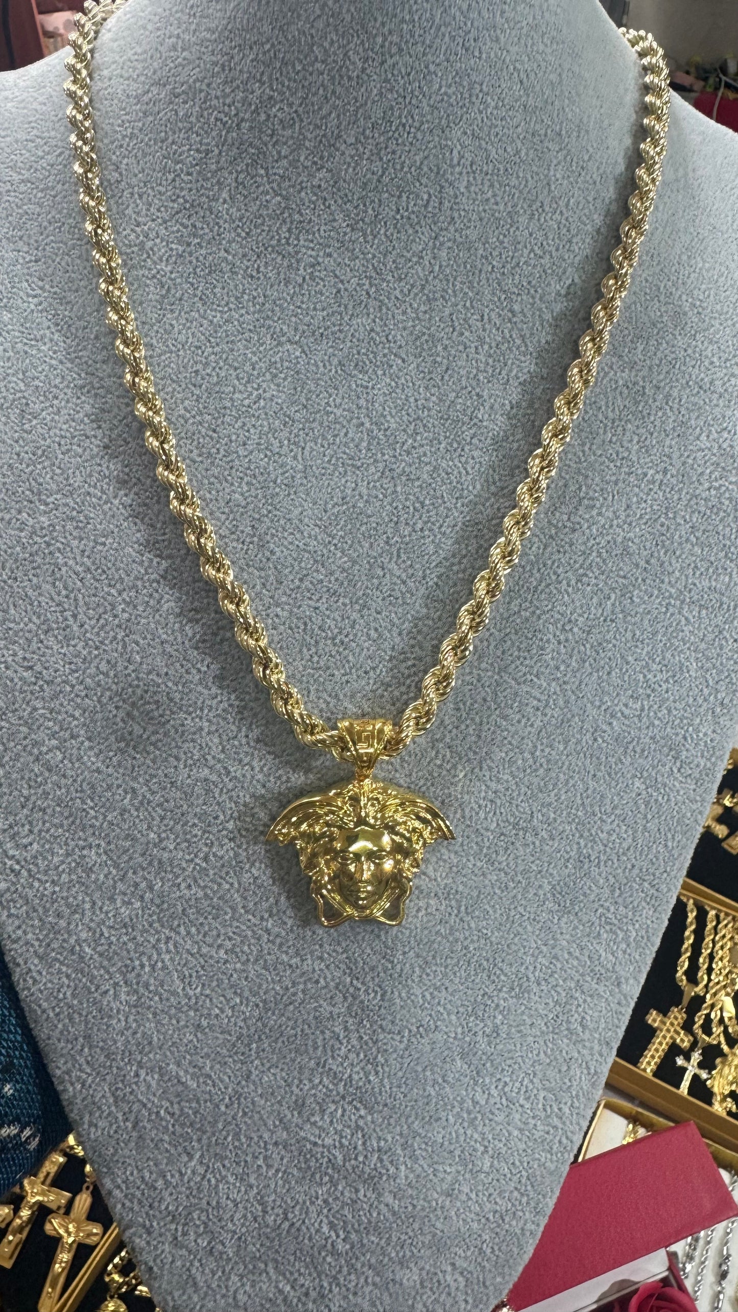 Collana Argento 925 medusa *606
