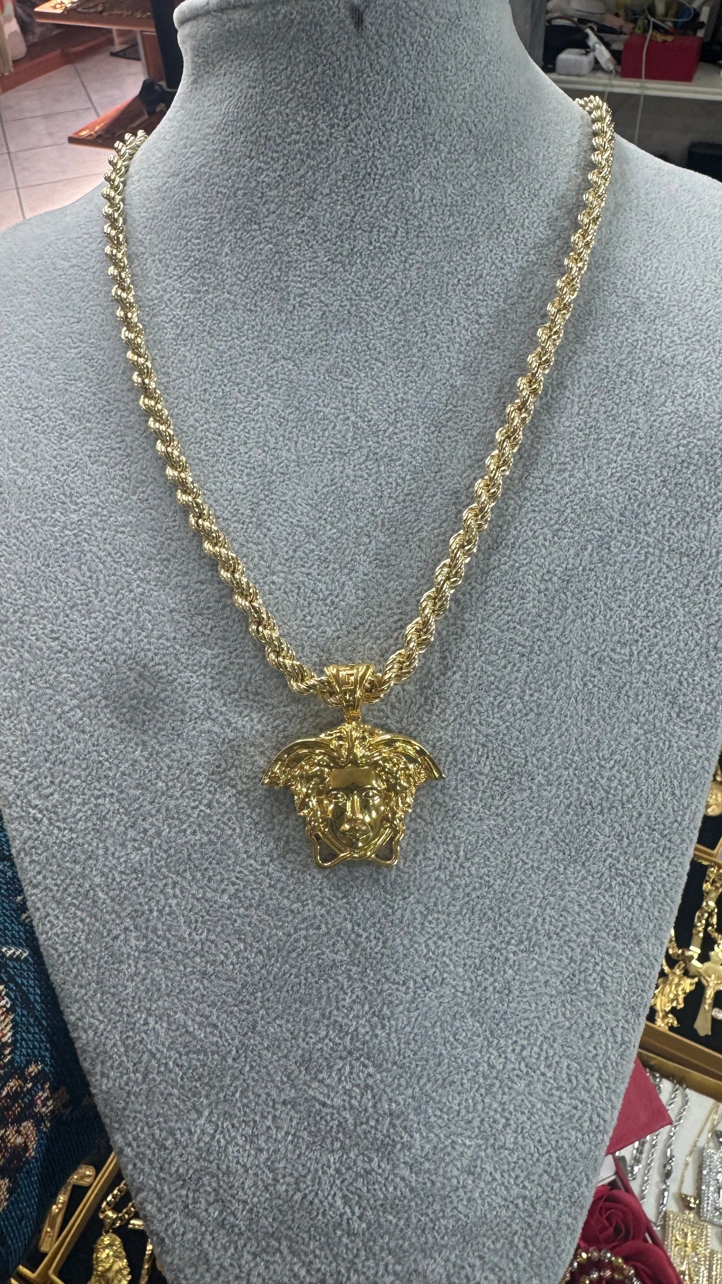 Collana Argento 925 medusa *606