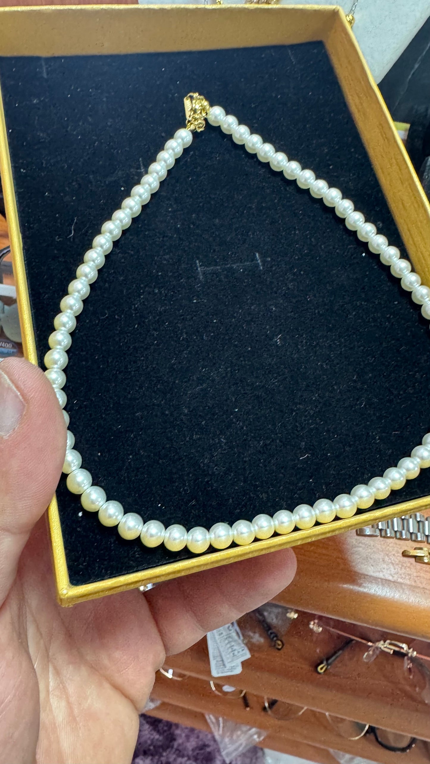 Girocollo perla acciaio *239