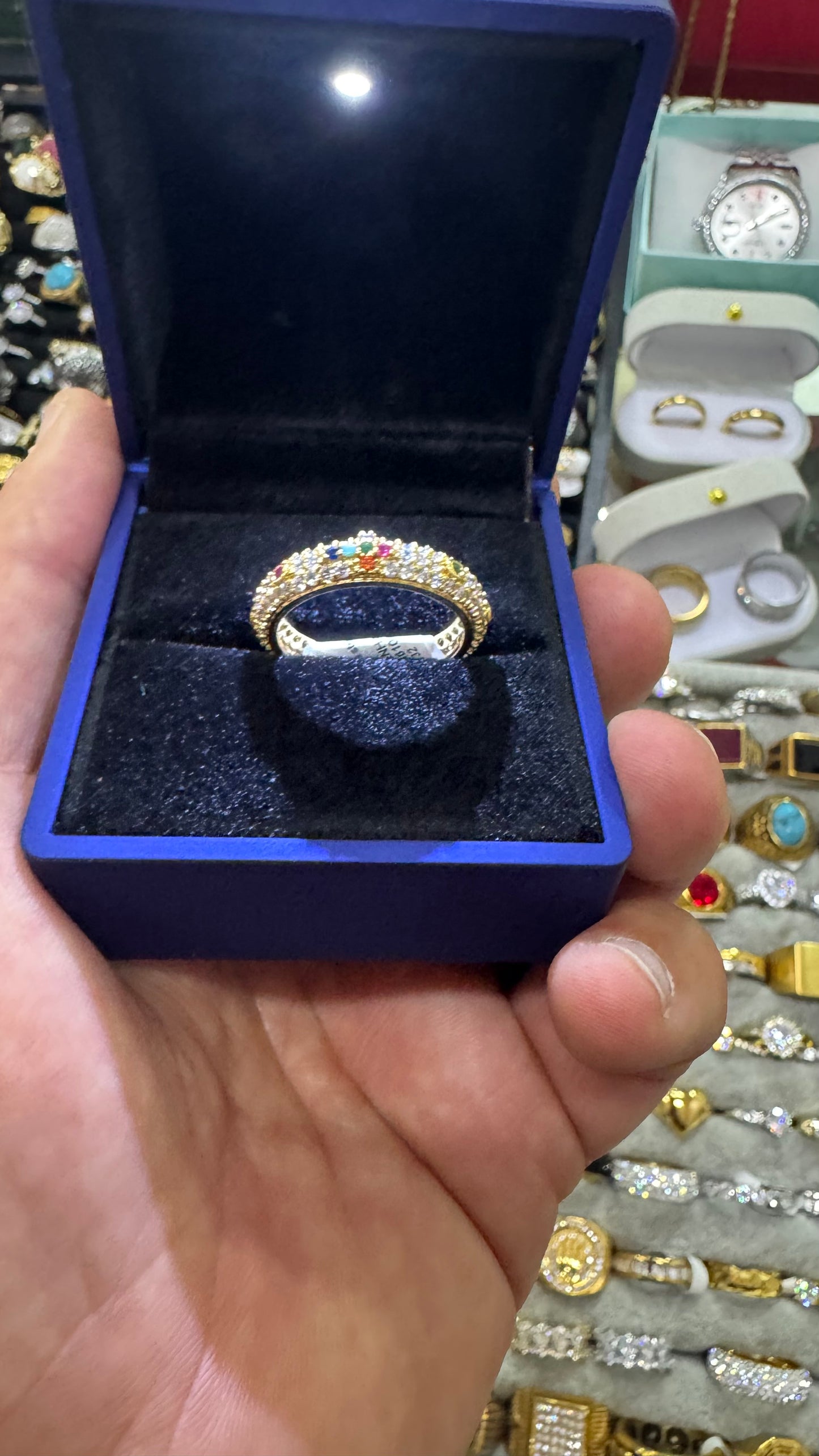 Anello donna acciaio *35