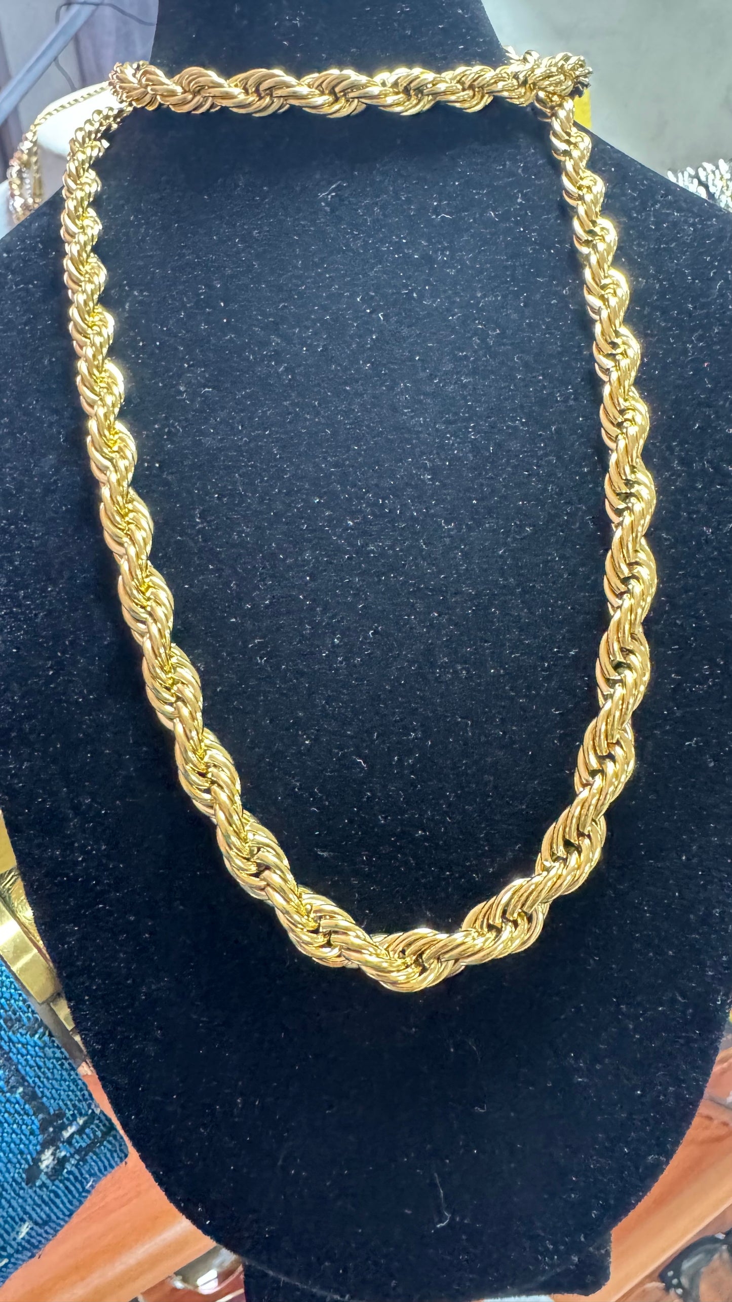 Collana lunga 80 cm acciaio *06