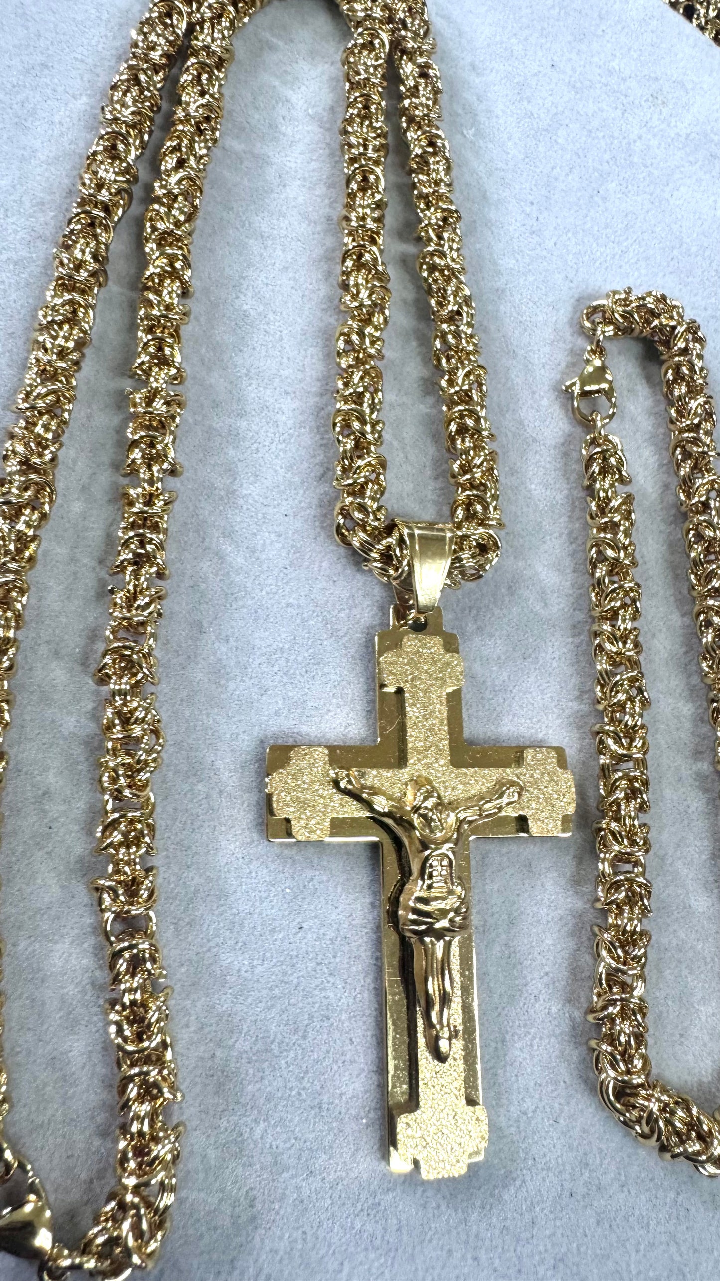 combo kit croce Acciaio oro*189