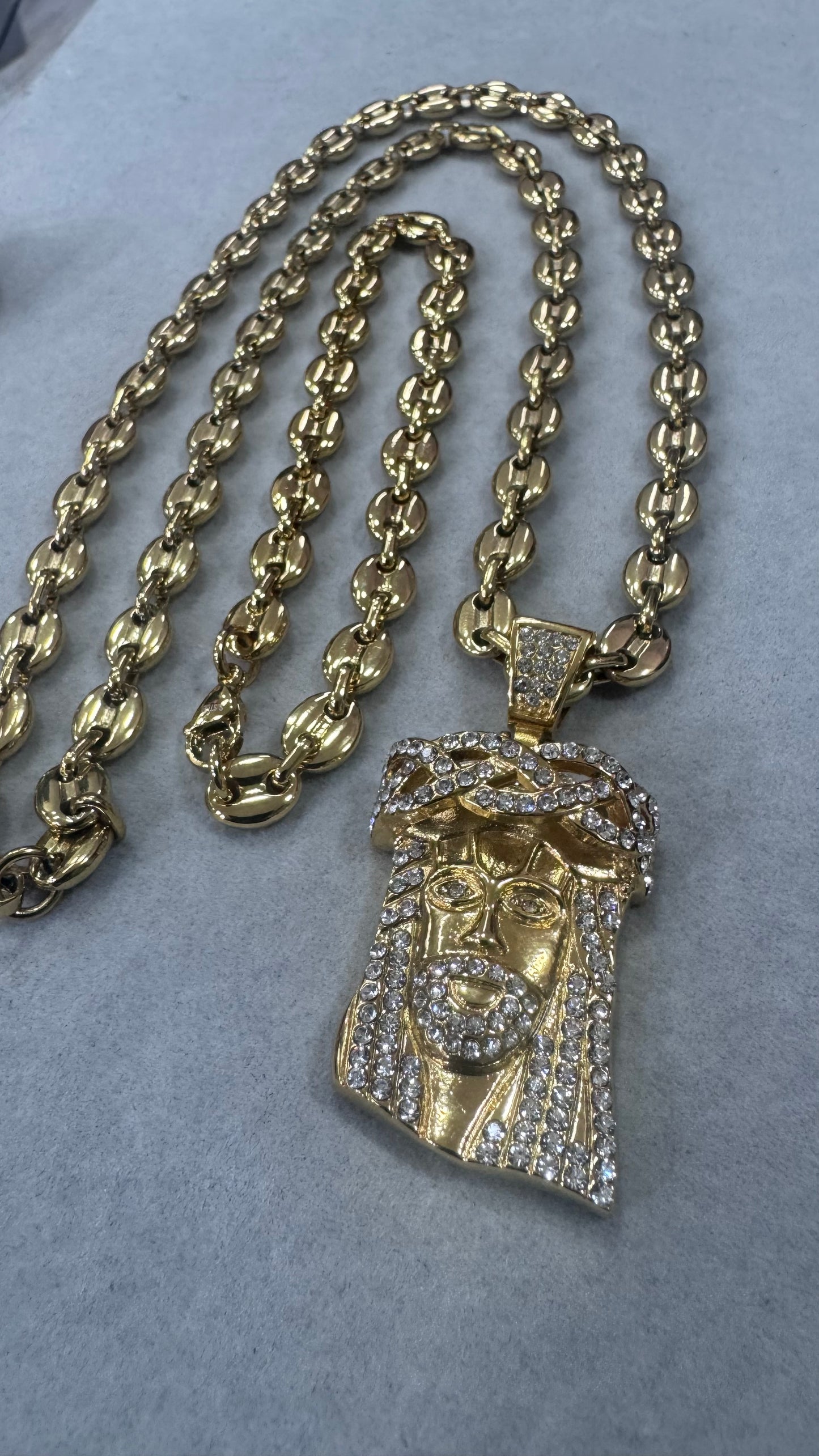 Combo Kit Gesù marina acciaio oro *249