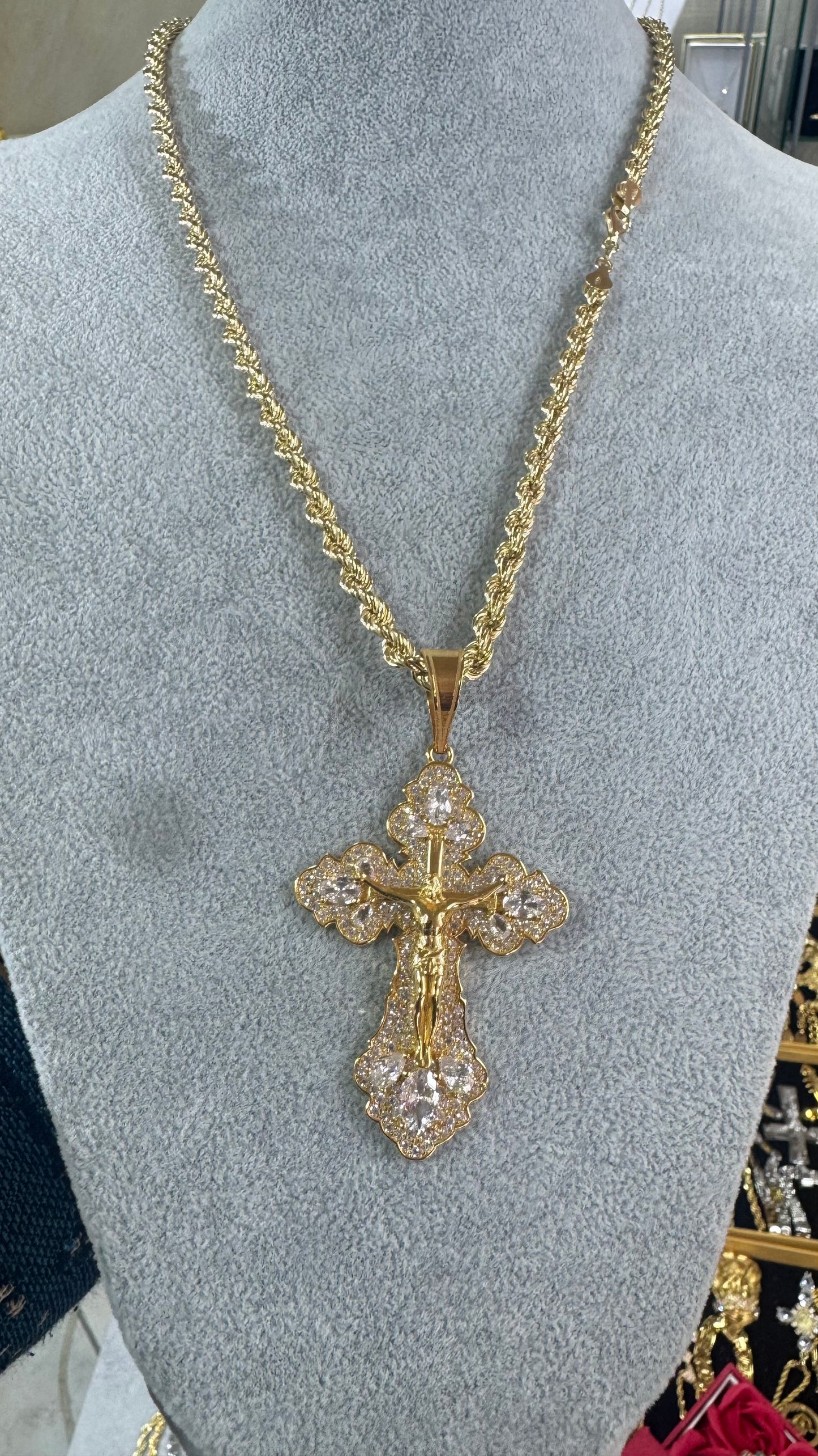 Collana Argento 925 croce Rio *616