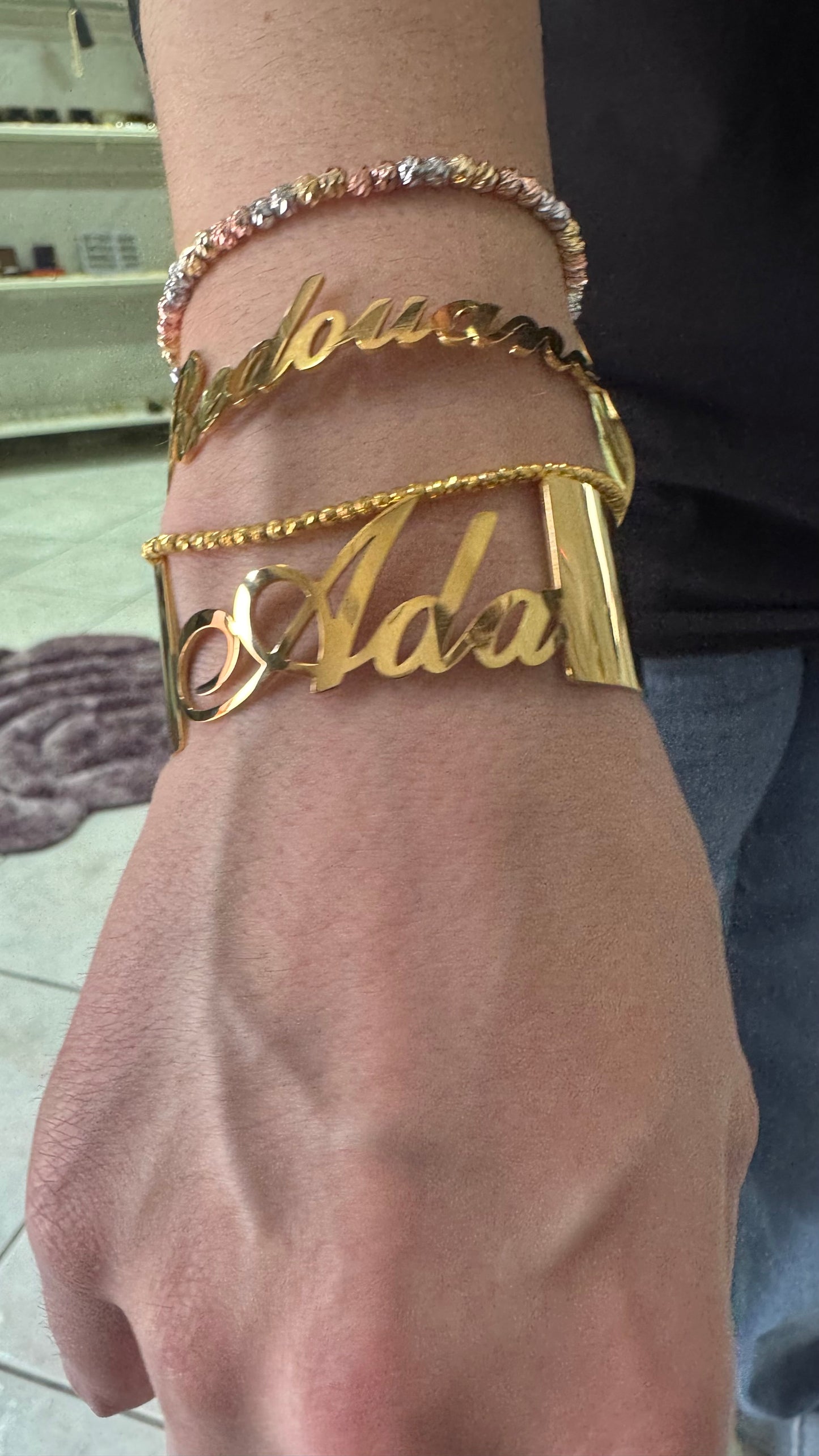 Bracciale personalizzato Acciaio *90