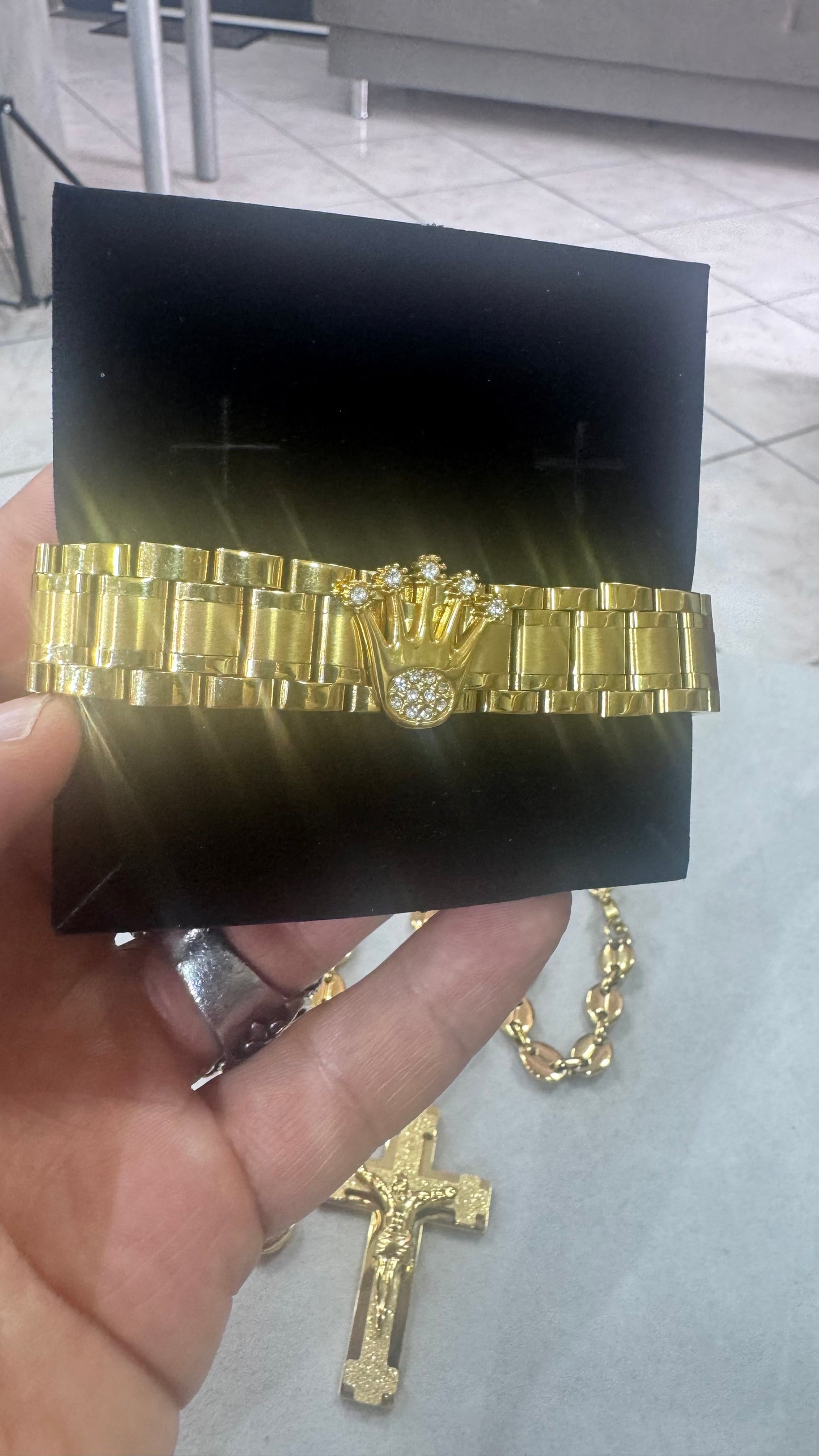 Bracciale president chiusura orologio*235