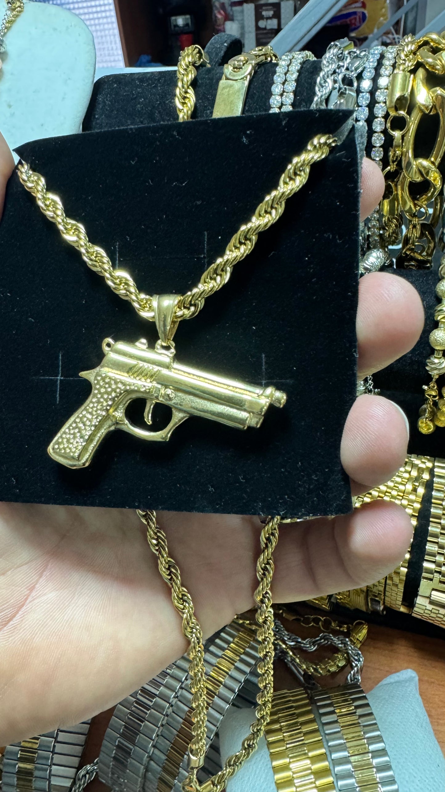 Combo kit acciaio oro *69