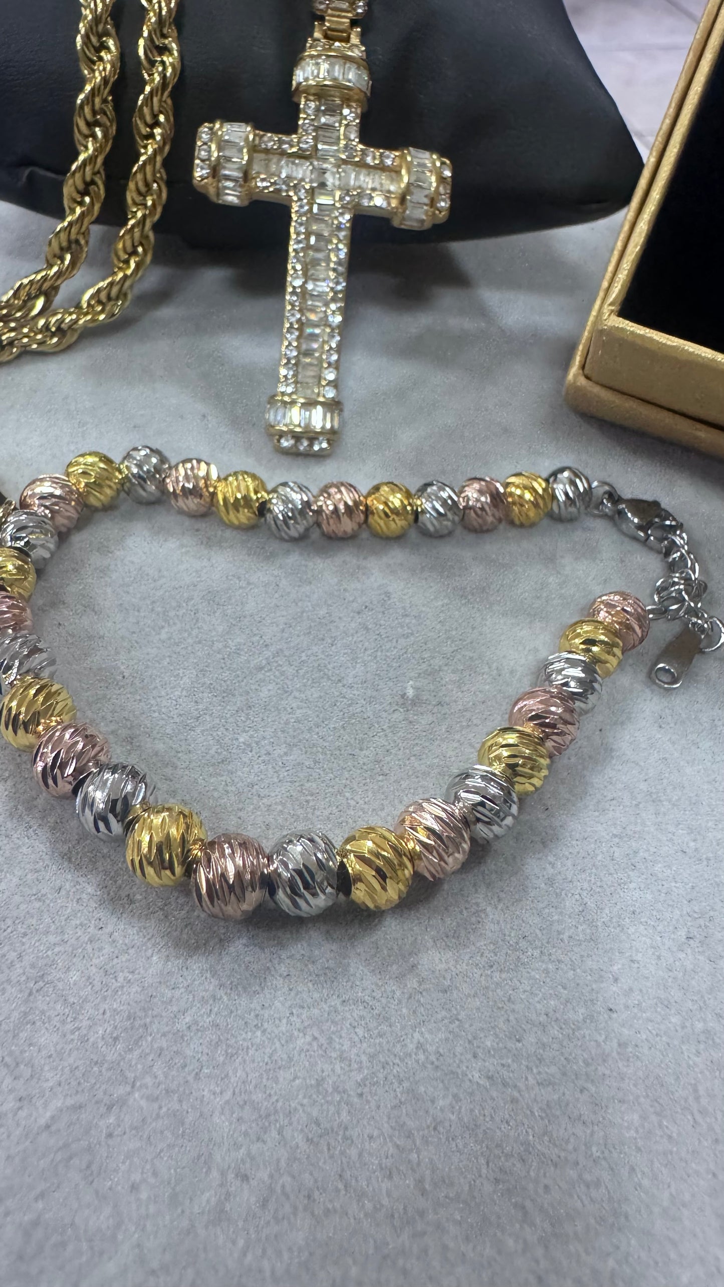 Combo tris Diamond acciaio *777