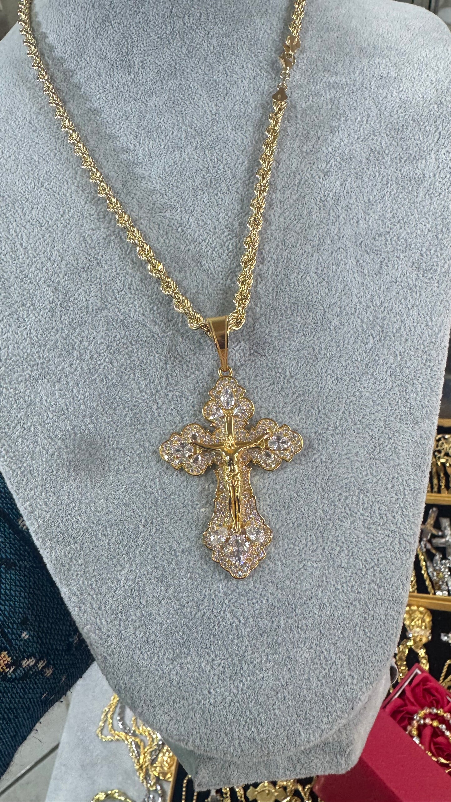 Collana Argento 925 croce Rio *616