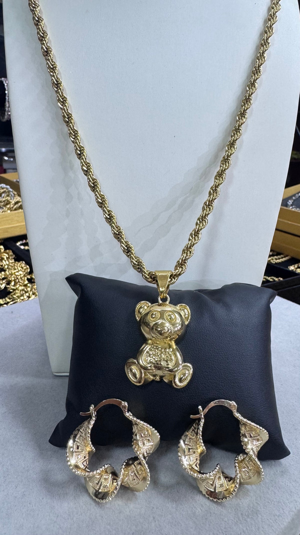 Combo kit Teddy acciaio Teddy acciaio oro *2027