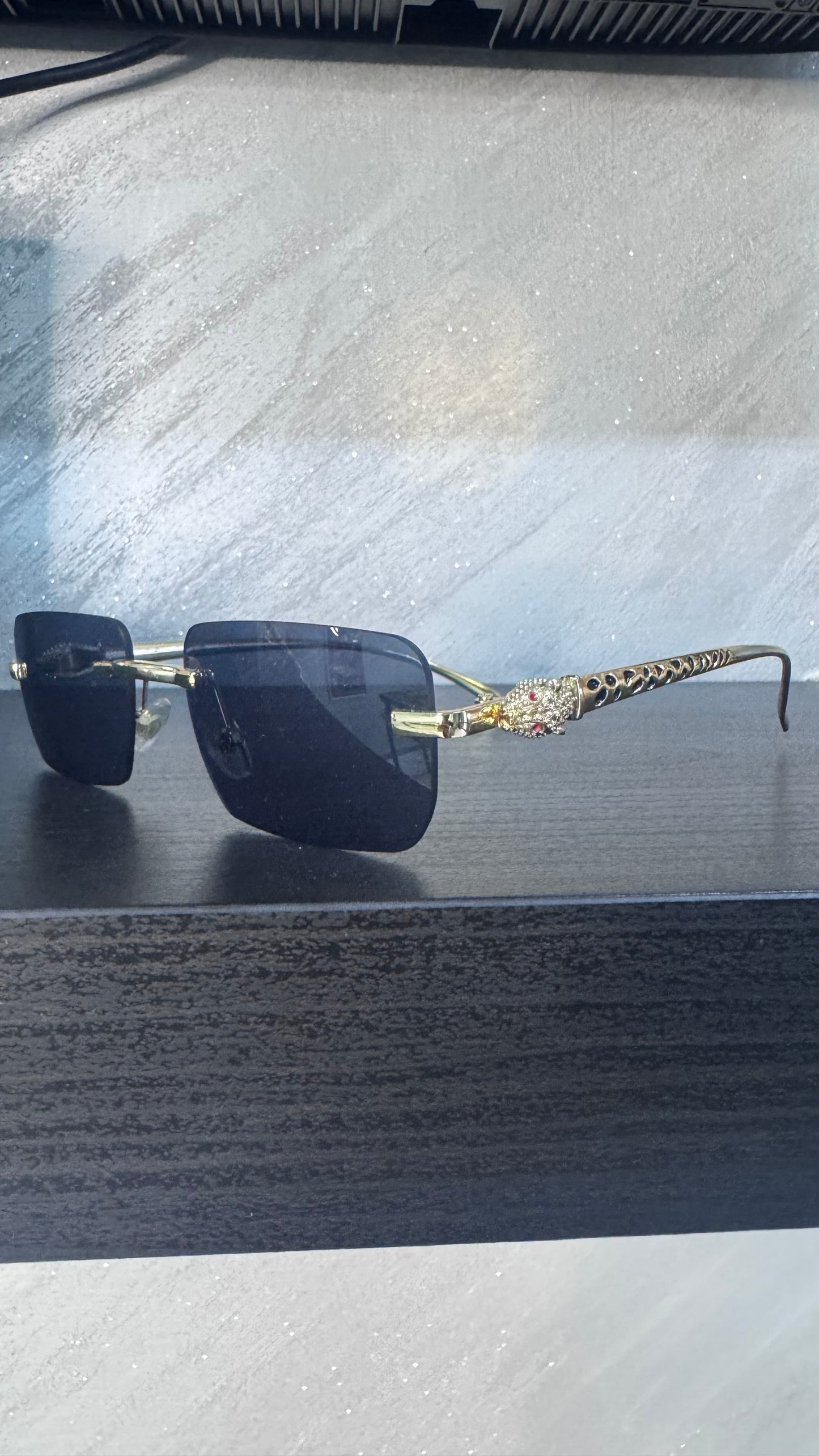 Occhiali nero da sole unisex *58