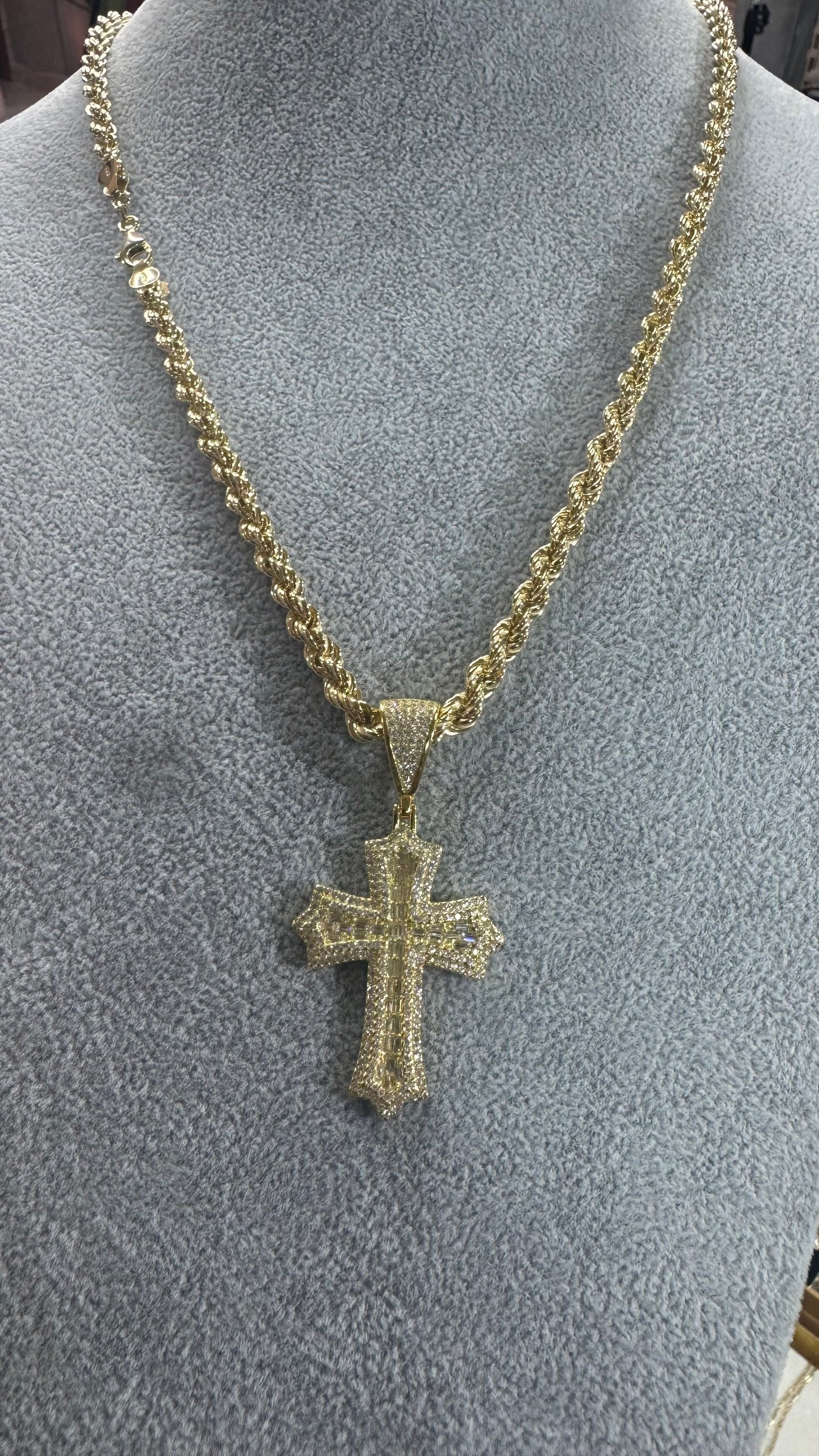 Collana Argento 925 croce *602