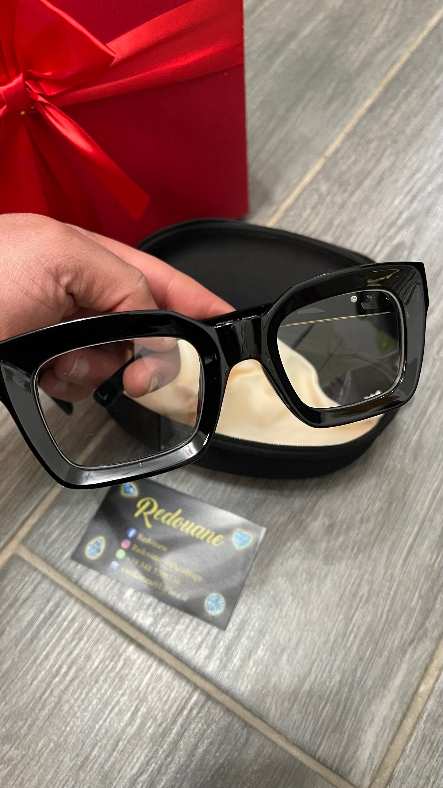 Occhiali trasparenti unisex *17