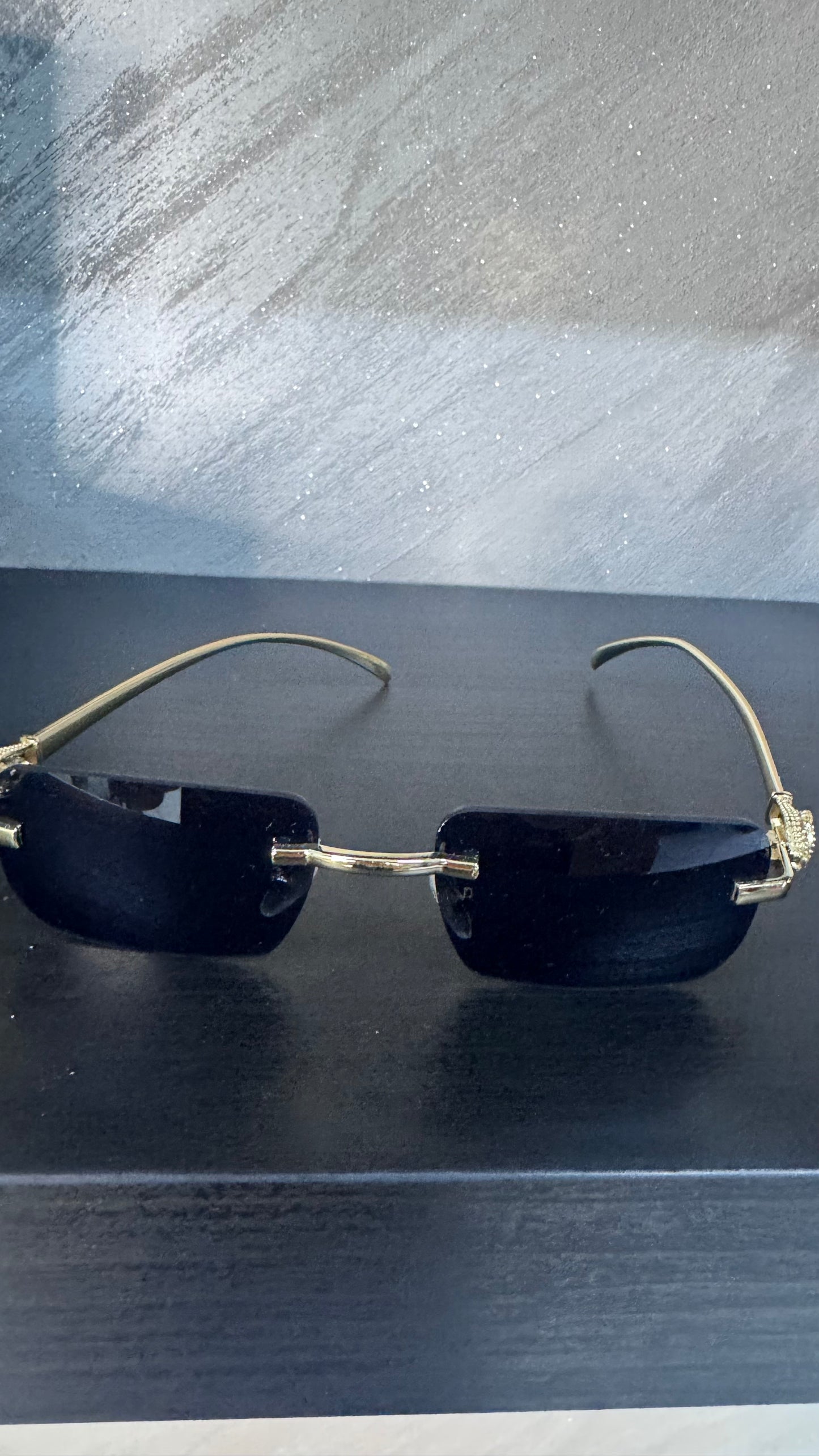 Occhiali nero da sole unisex *58