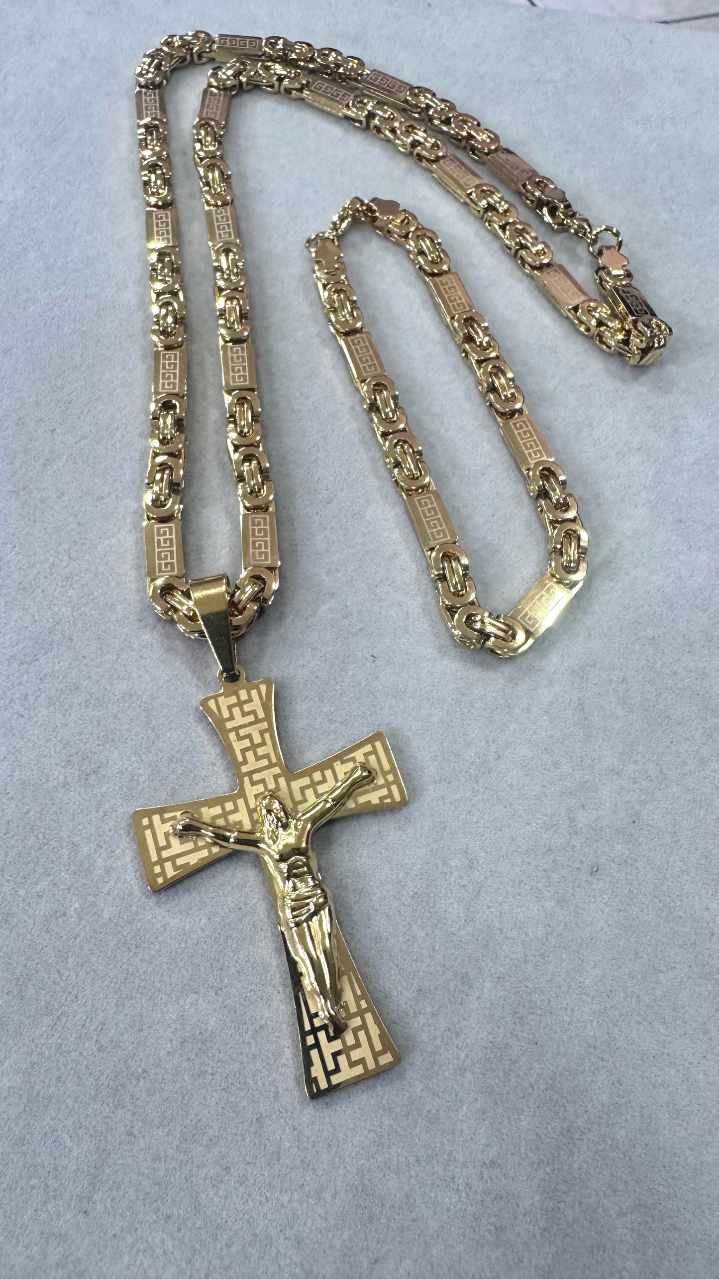 Combo Kit piastra  acciaio oro *221