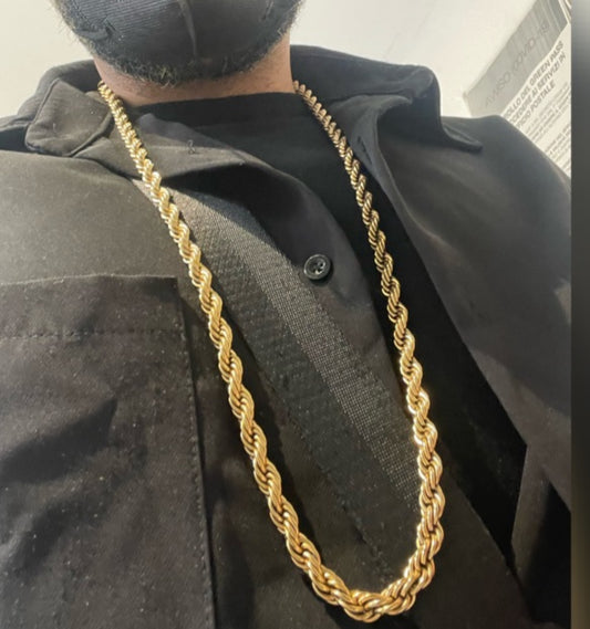 Collana lunga 80 cm acciaio *06