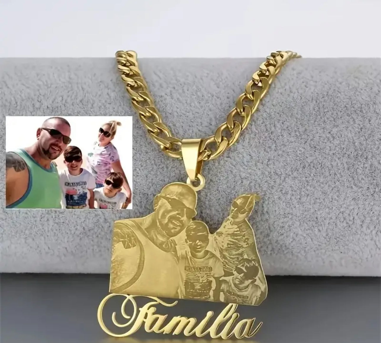 Collana con foto personalizzata *66