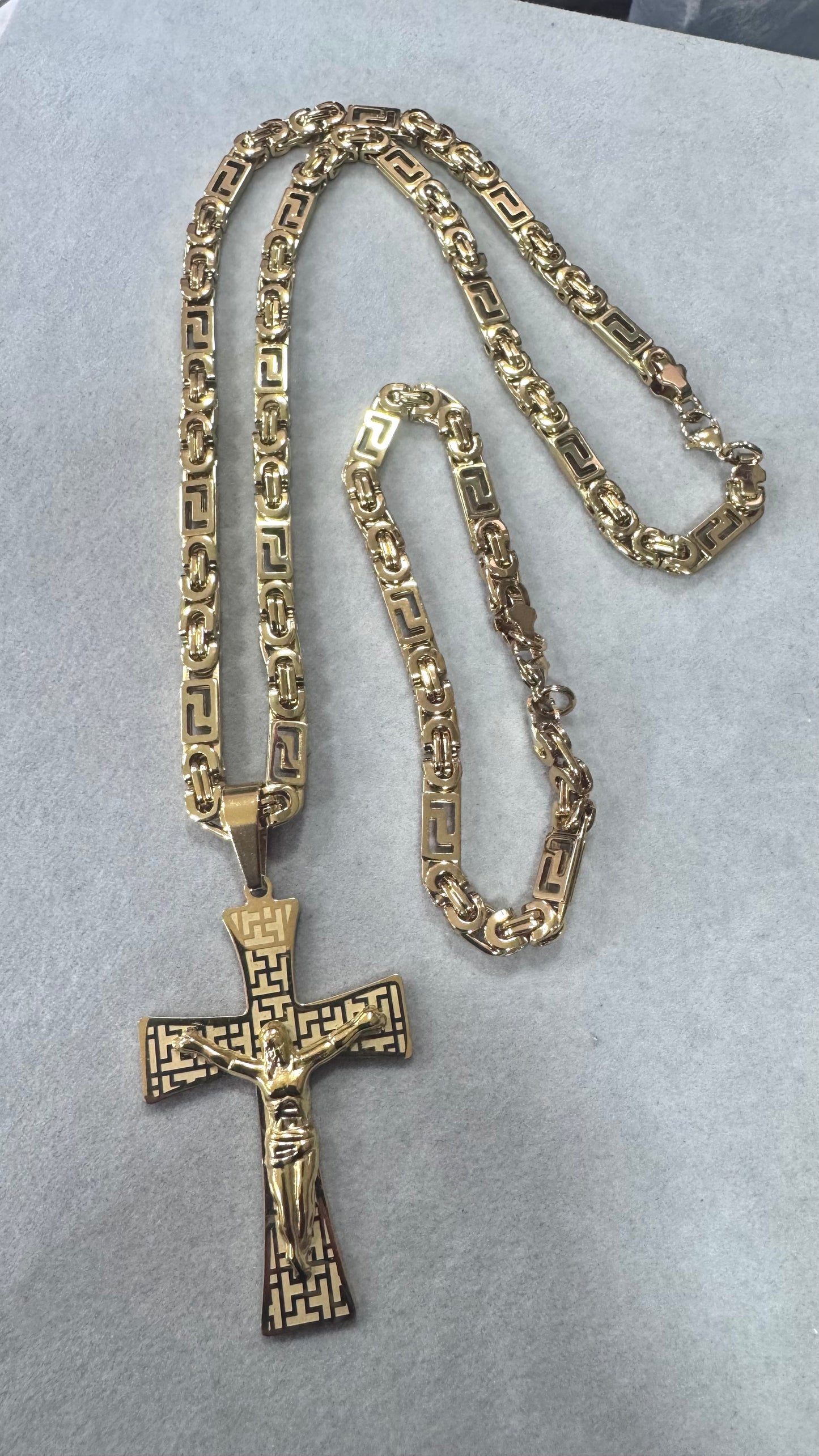 Combo Kit greca acciaio oro *225