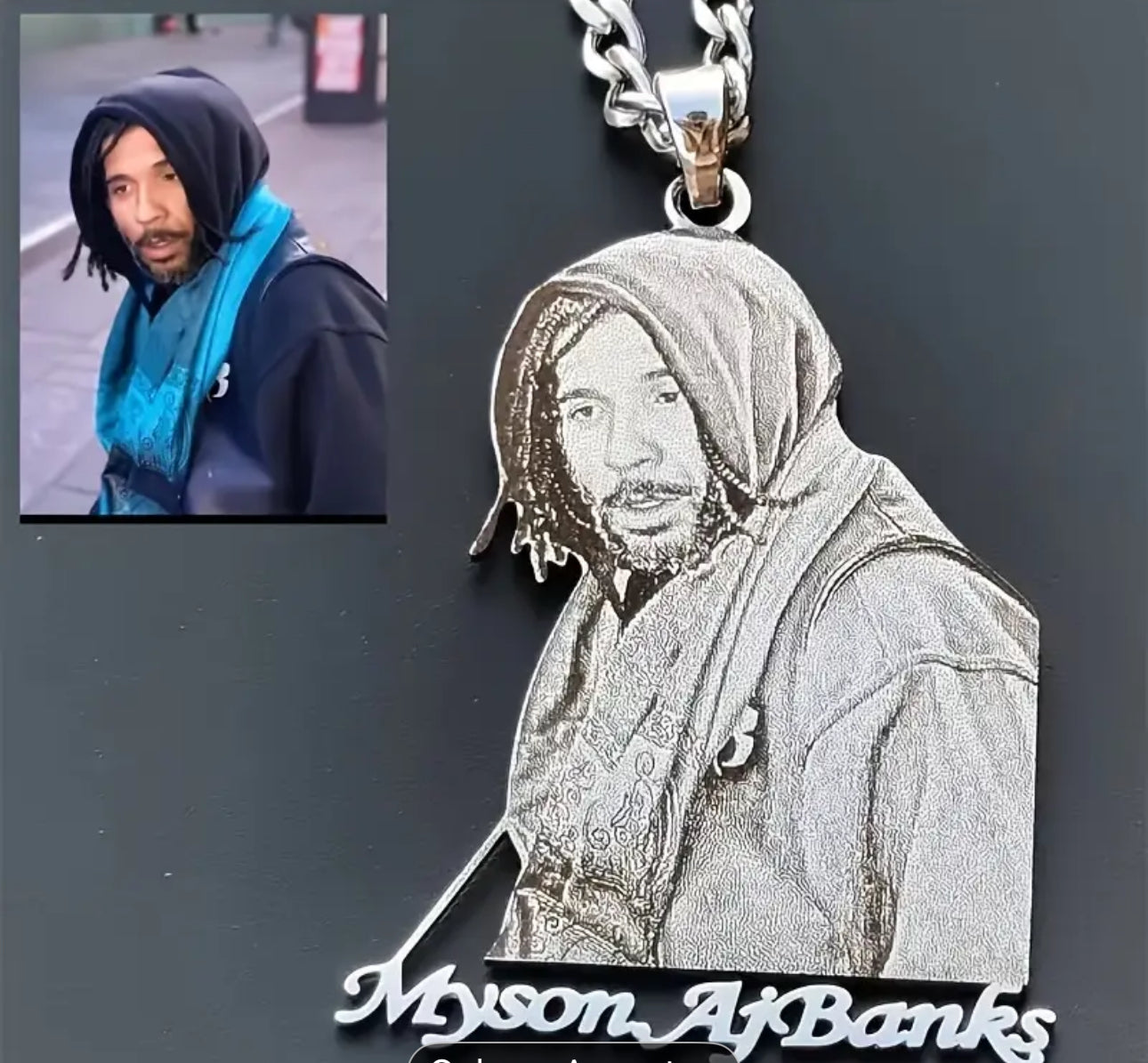 Collana con foto personalizzata *66