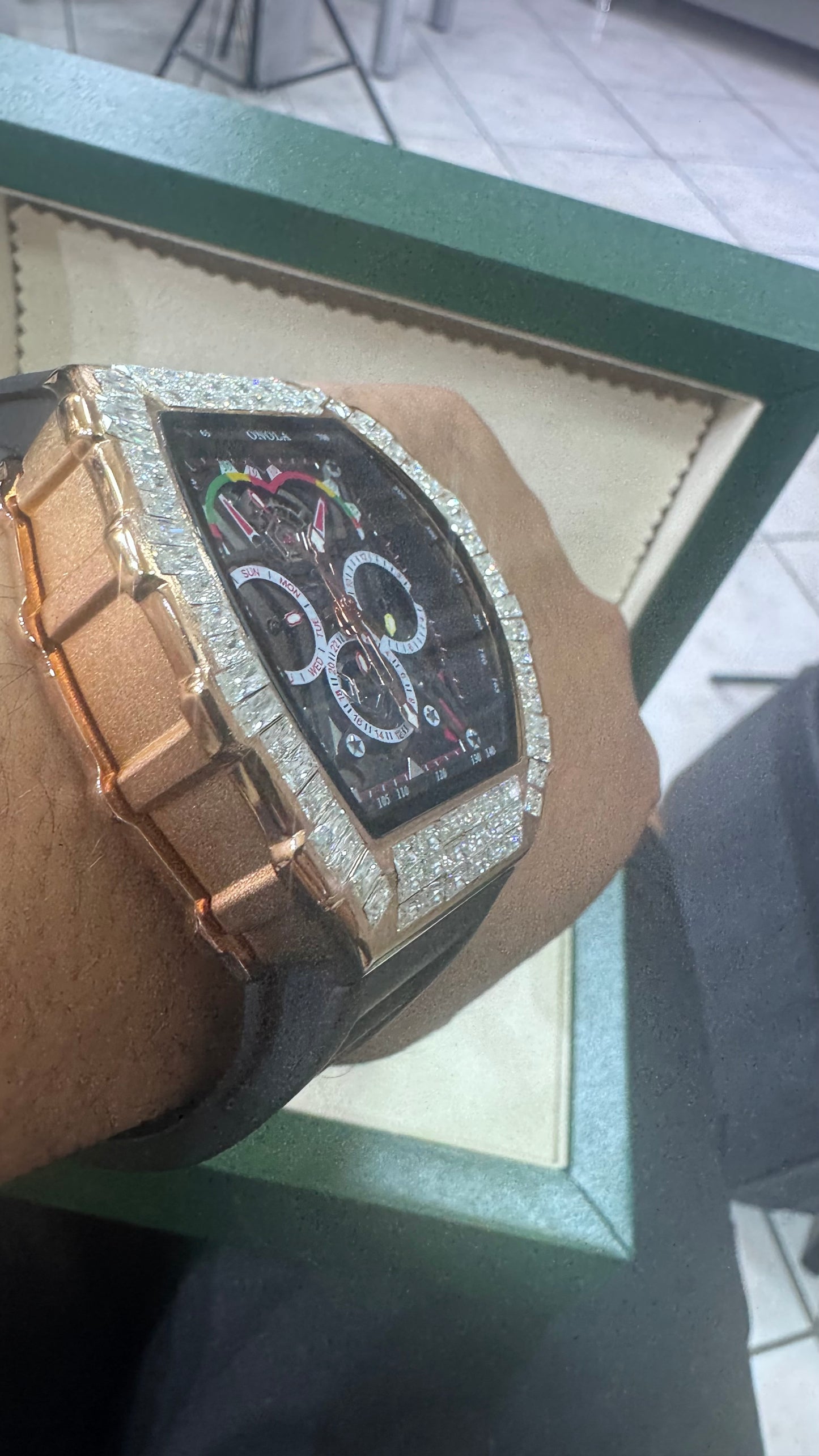 Orologio acciaio oro *34