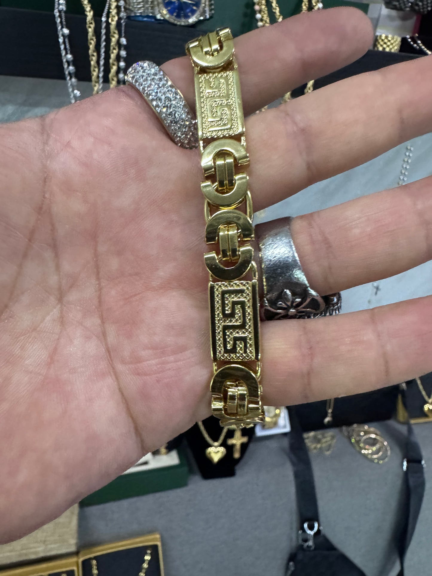 Bracciale greca piastra *115