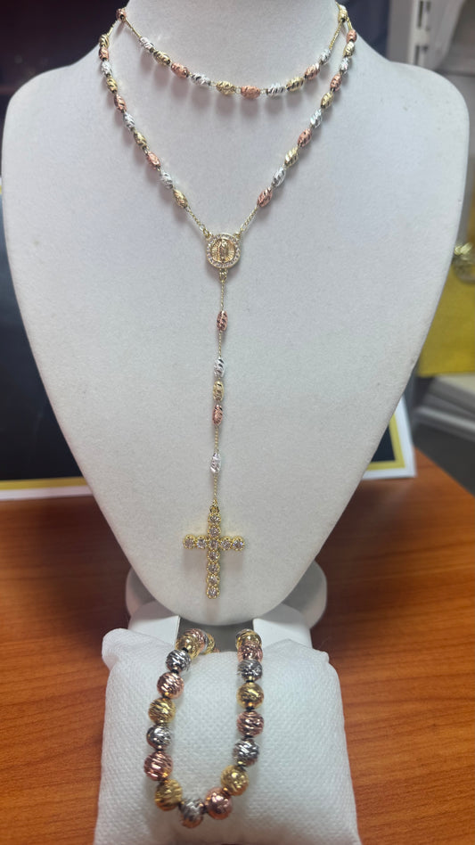 Rosario milleluci con bracciale *07