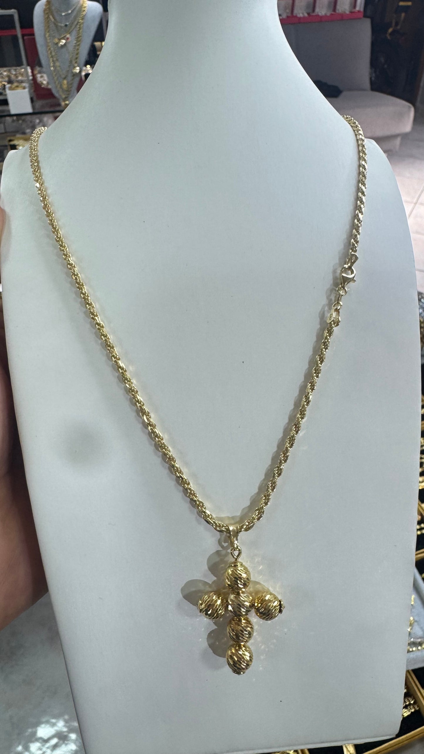Collana Argento 925 croce *600