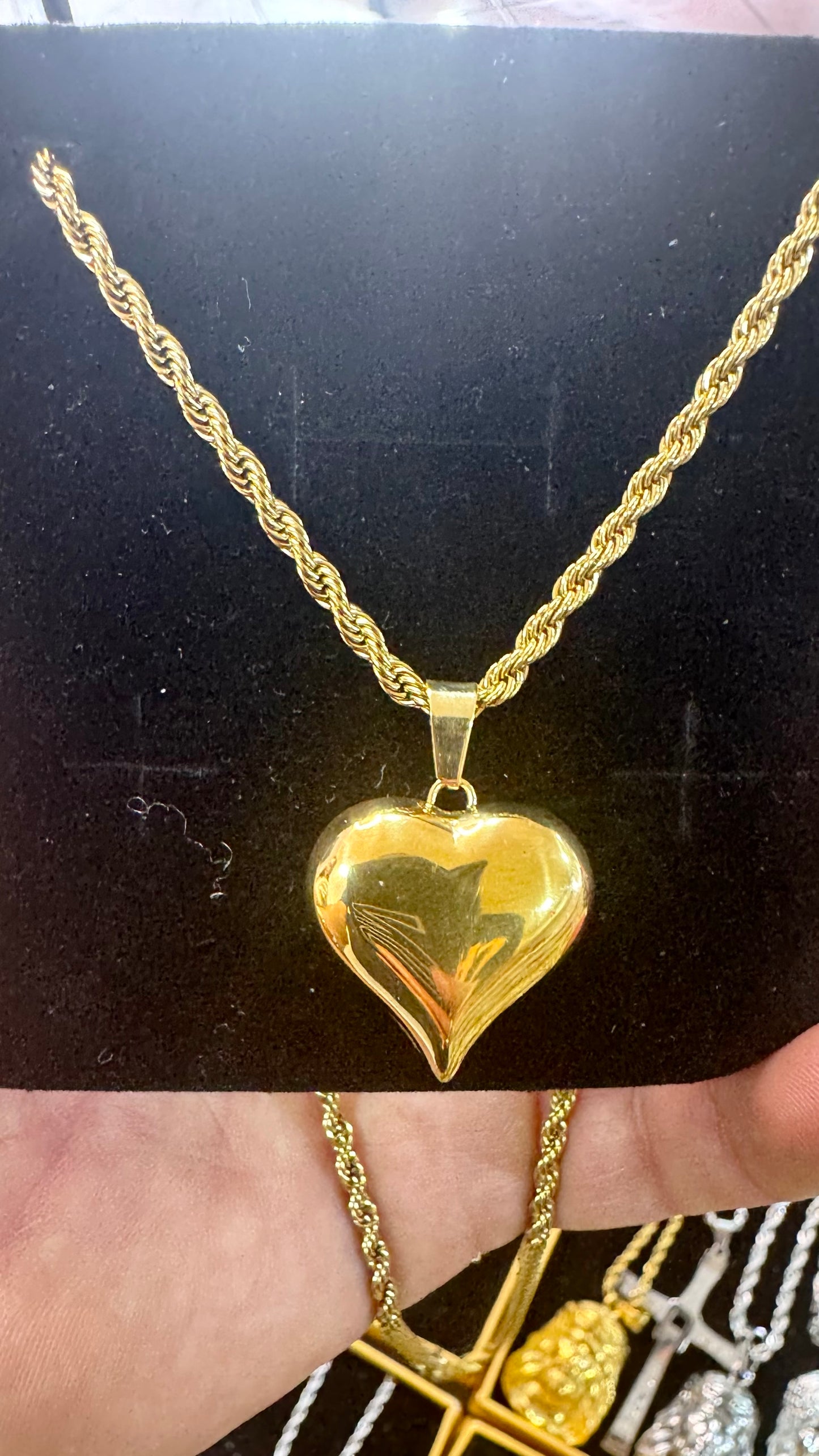 Collana donna con cuore*25