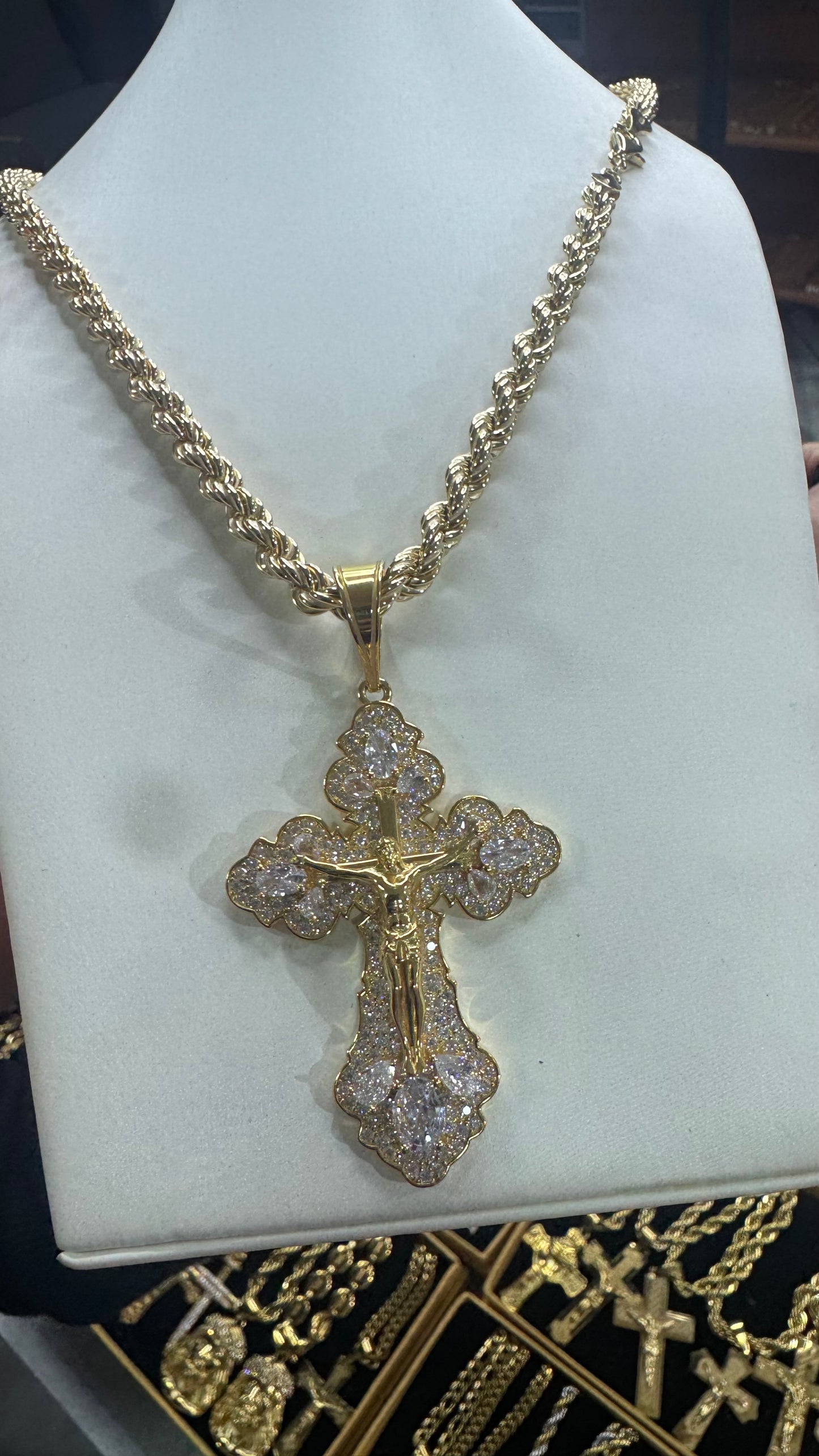 Collana Argento 925 croce RIO *618