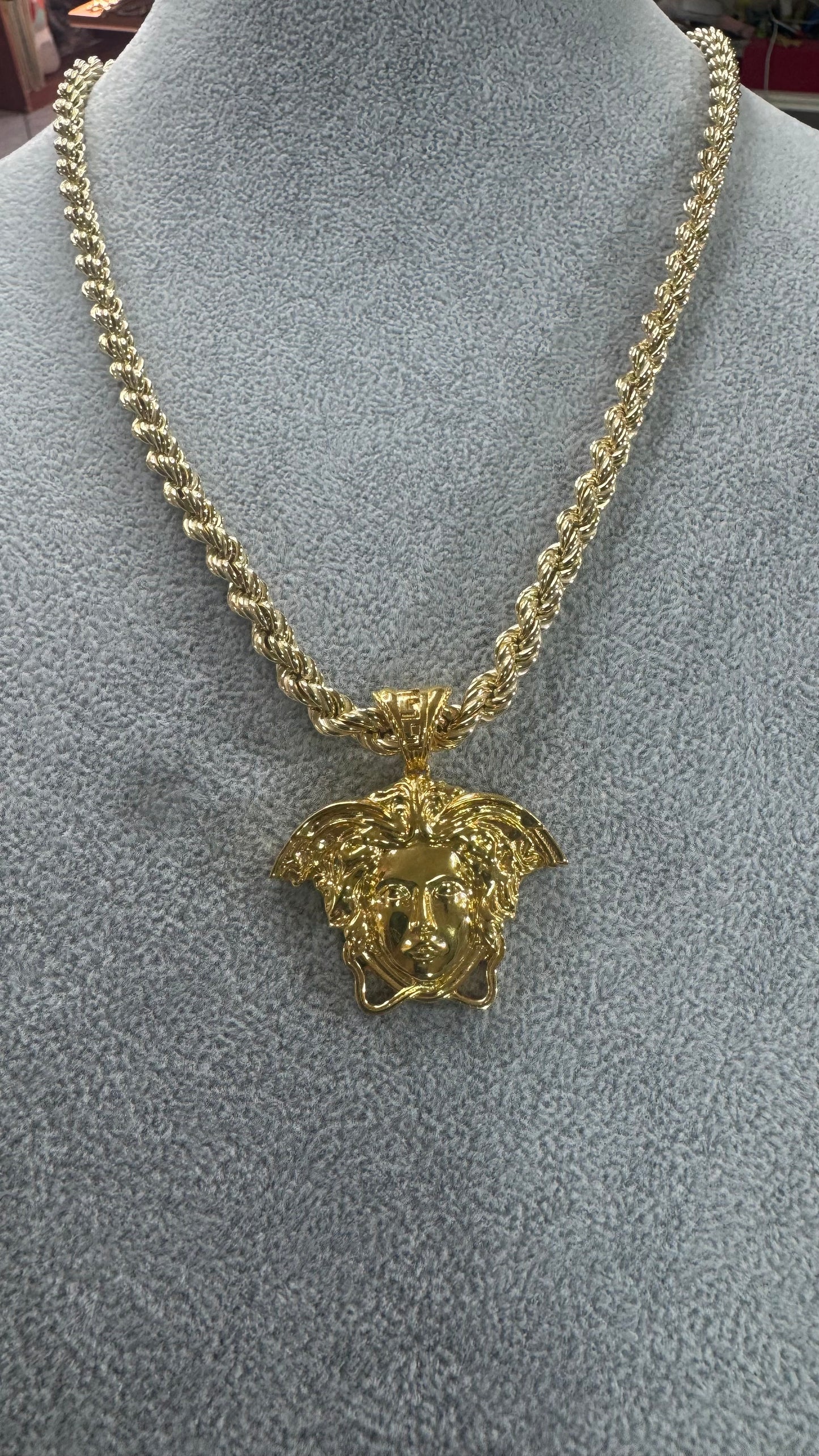 Collana Argento 925 medusa *606