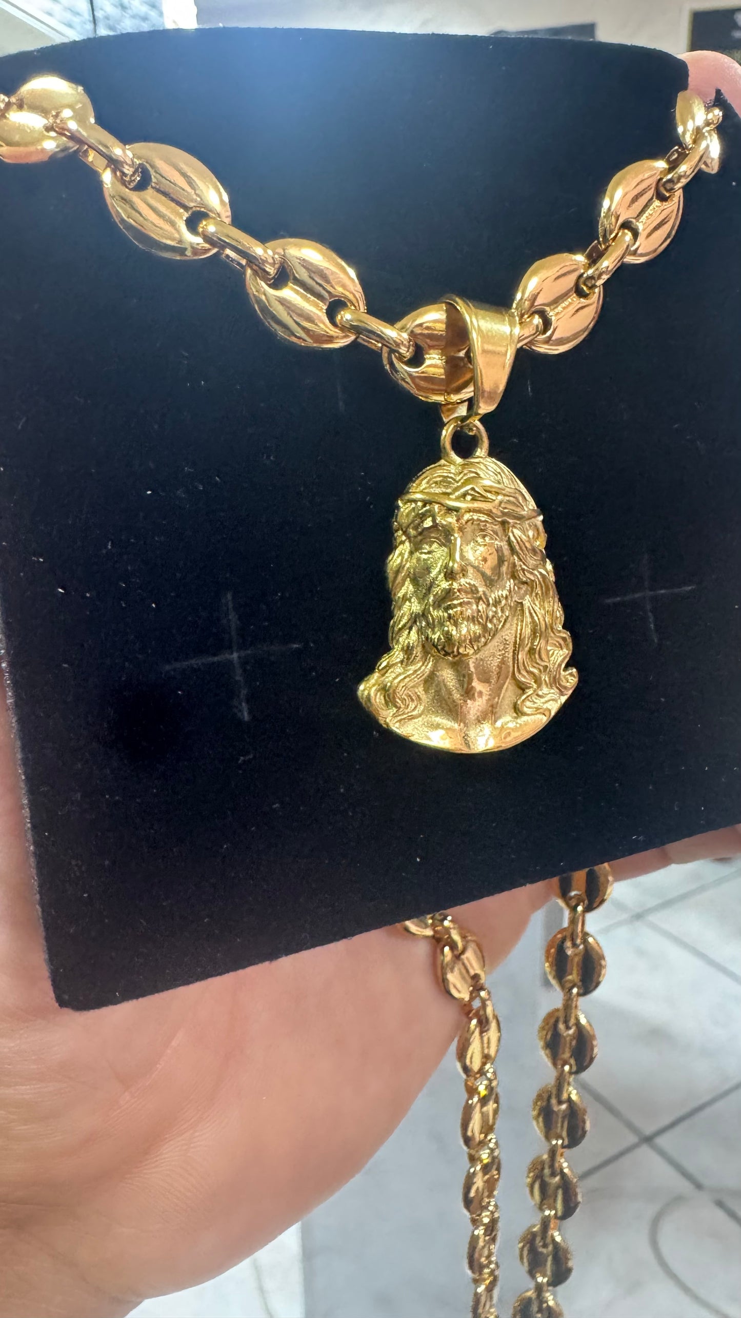 Combo kit Gesu acciaio oro *148